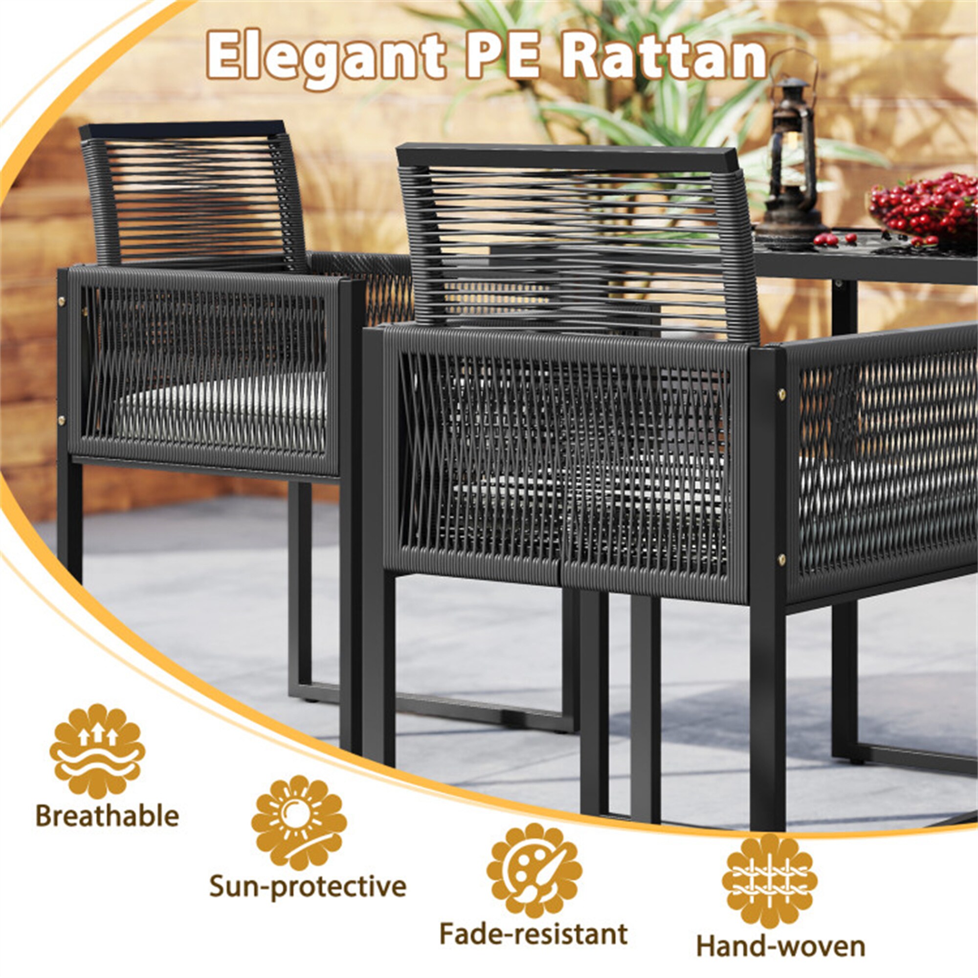 BABOOM BOM-71655WH-CO Patio-Dining-Sets - View #5