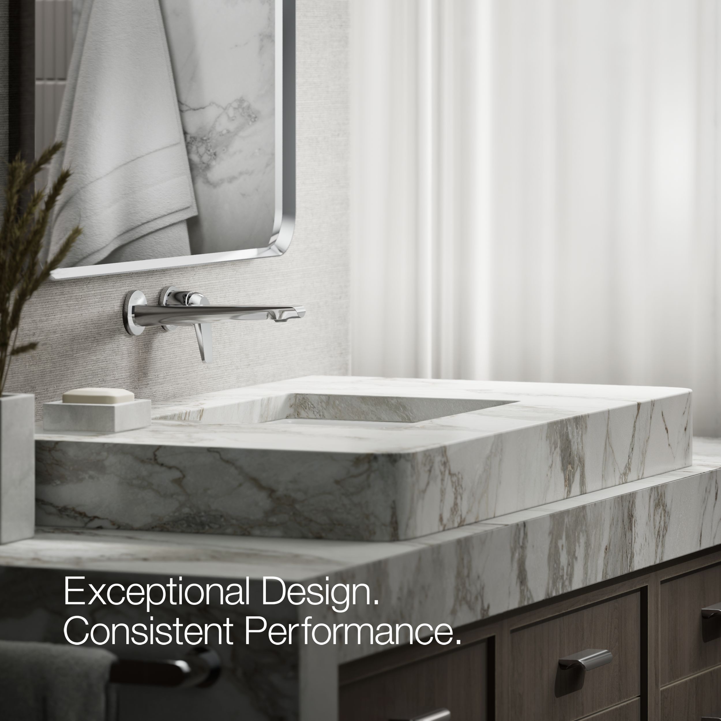 KOHLER K-97358-4-CP Lavatory-Faucets - View #4