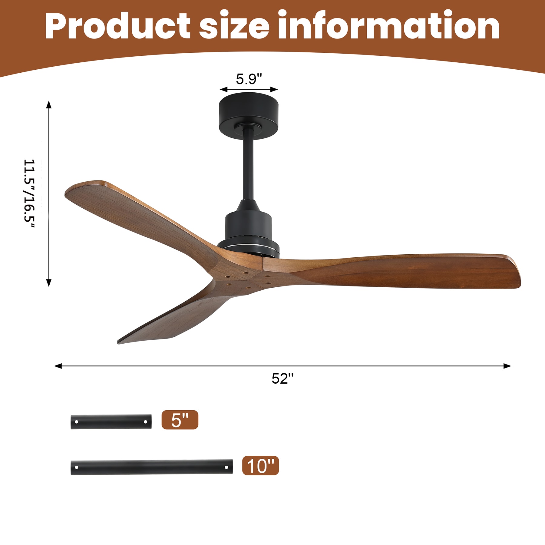 SINOFURN SYC640008BN Ceiling-Fans - View #8