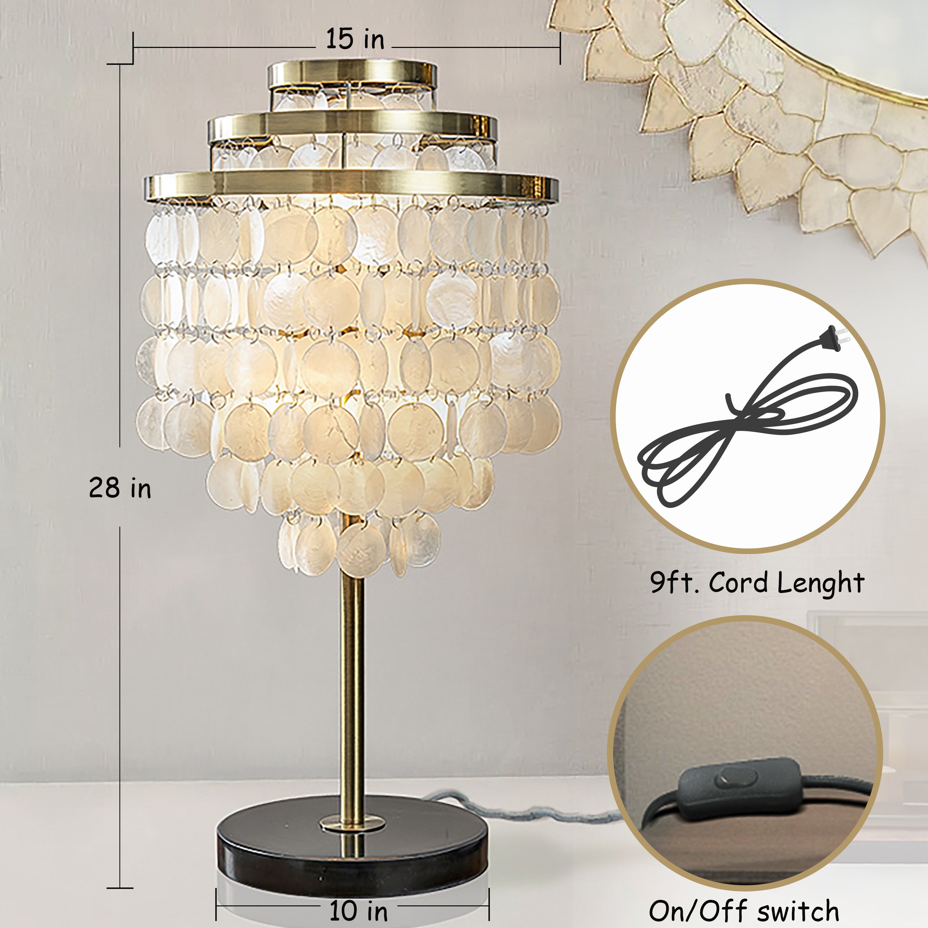 AloaDecor Lighting L7185T37BZ09A Table-Lamps - View #3