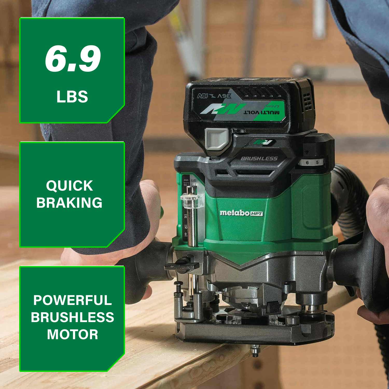 Metabo HPT M3612DAM b100175 - View #2