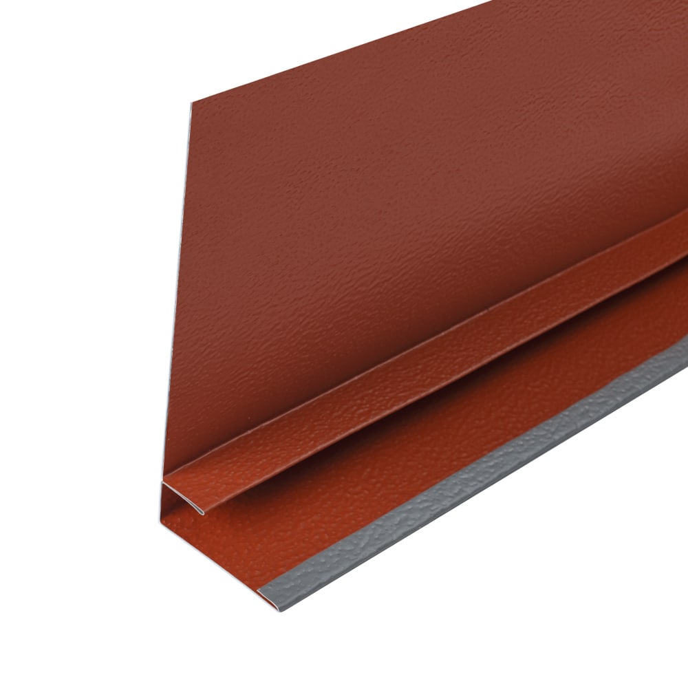 EDCO ArrowLine 2.75-in x 120-in Red Galvanized steel Step Flashing
