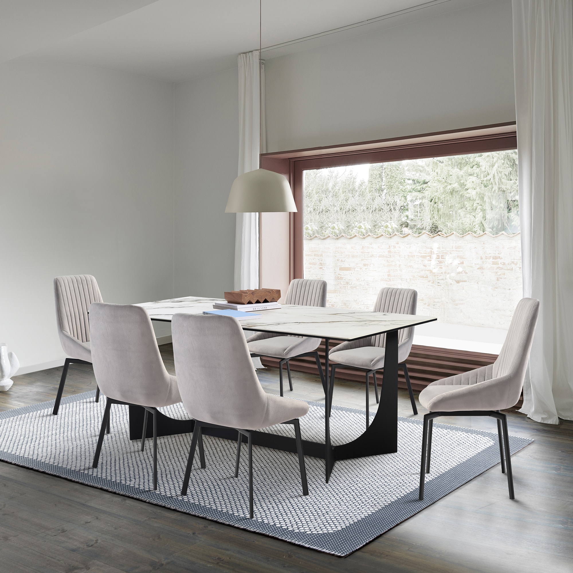 Armen Living SETESSU7GB Dining-Sets - View #2