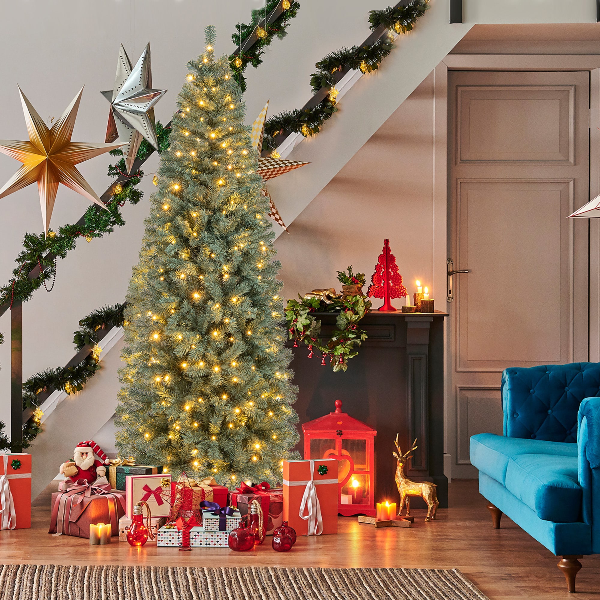 Forclover HYFW-TR814 Artificial-Christmas-Trees - View #5