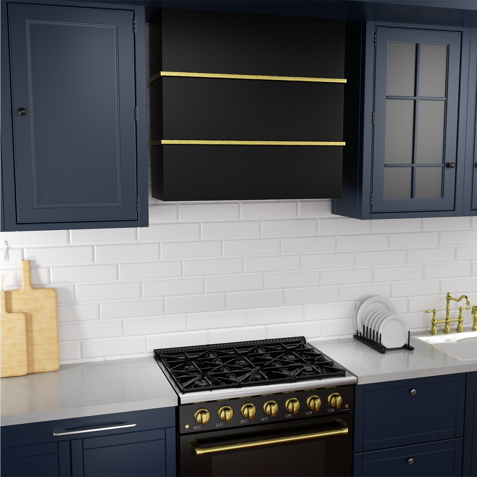 Akicon AK-HS30HC-JBG Wall-Mounted-Range-Hoods - View #5