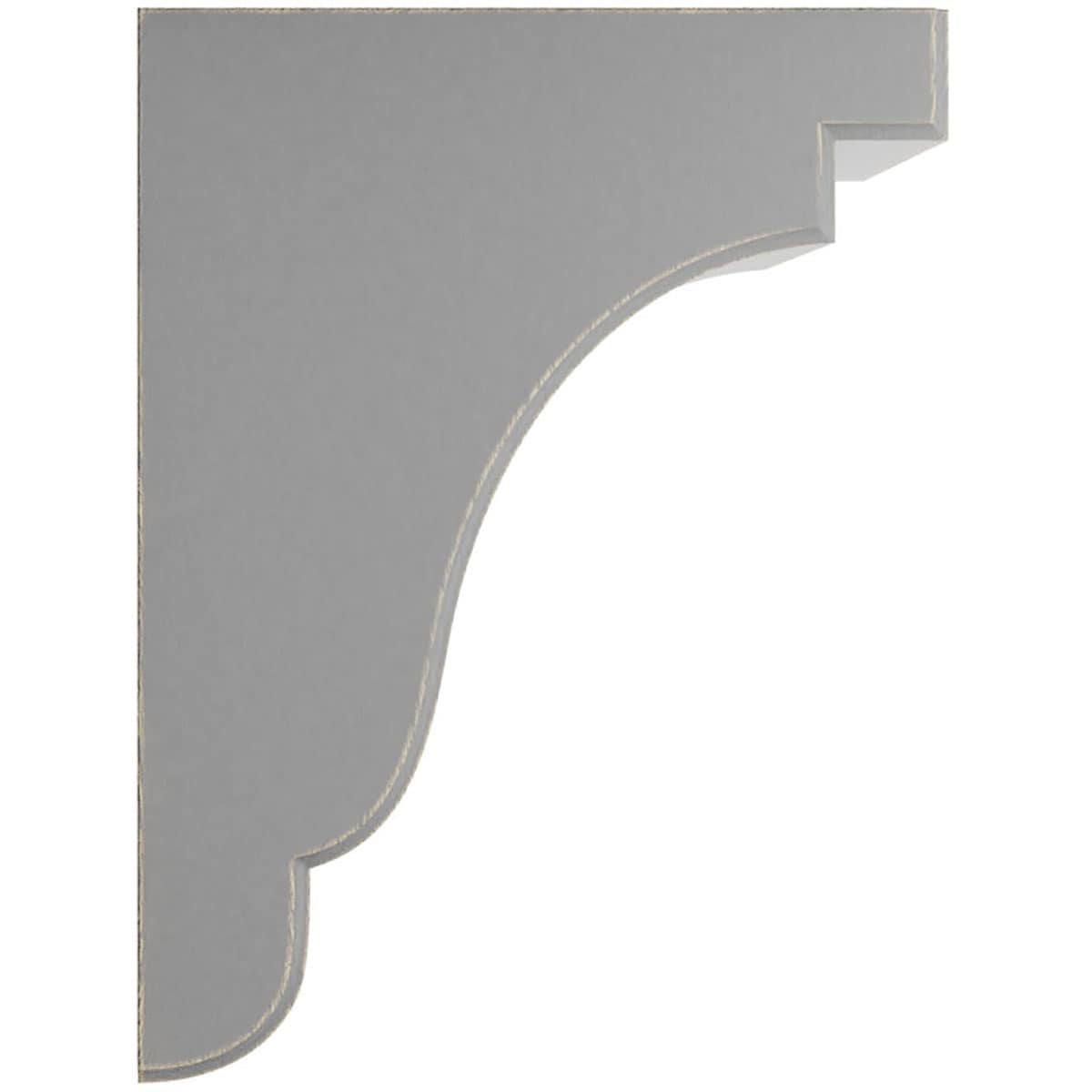 Ekena Millwork BKTWD05X07X10BEPG Exterior-Brackets-Braces - View #3