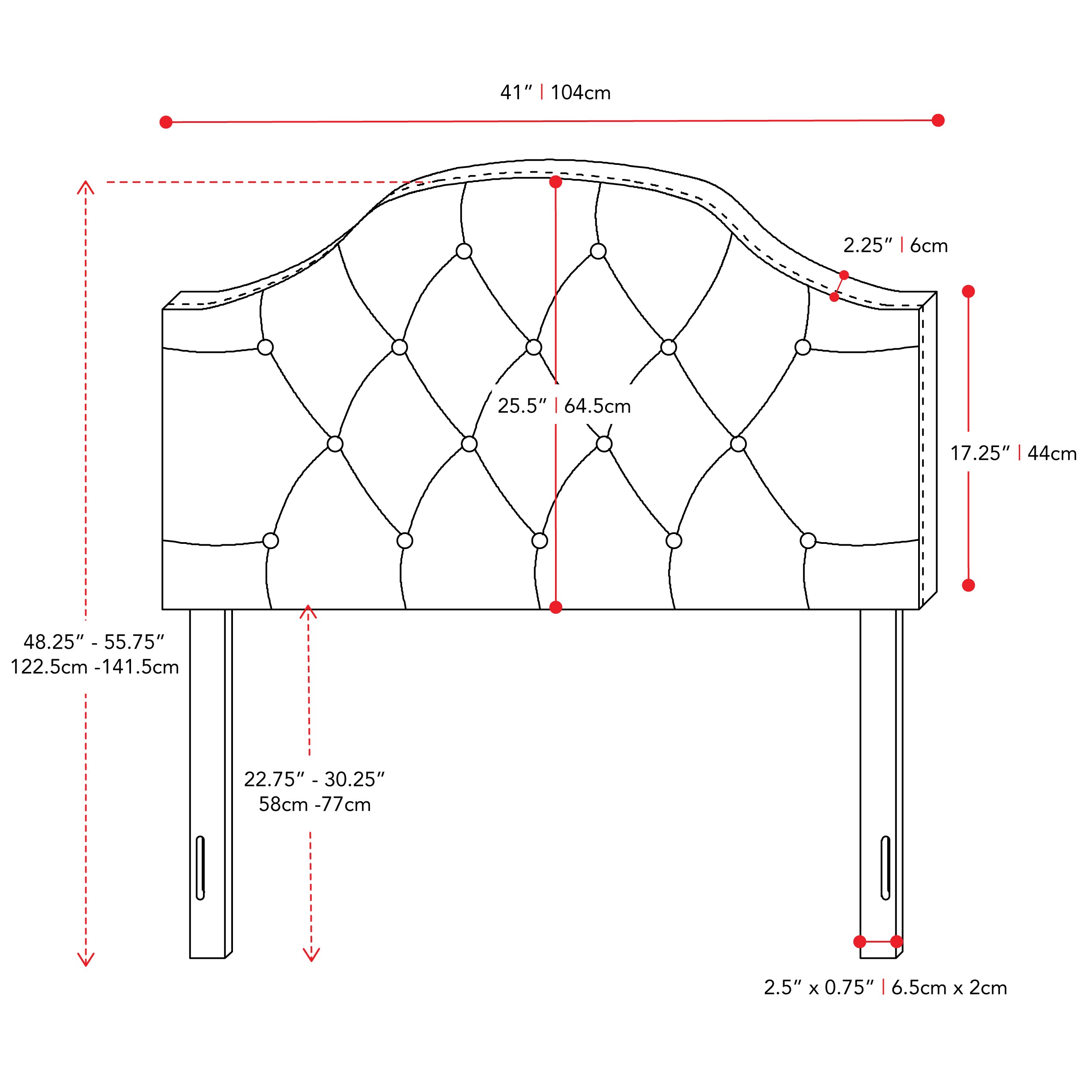 CorLiving BBT-114-S Upholstered-Headboards - View #7