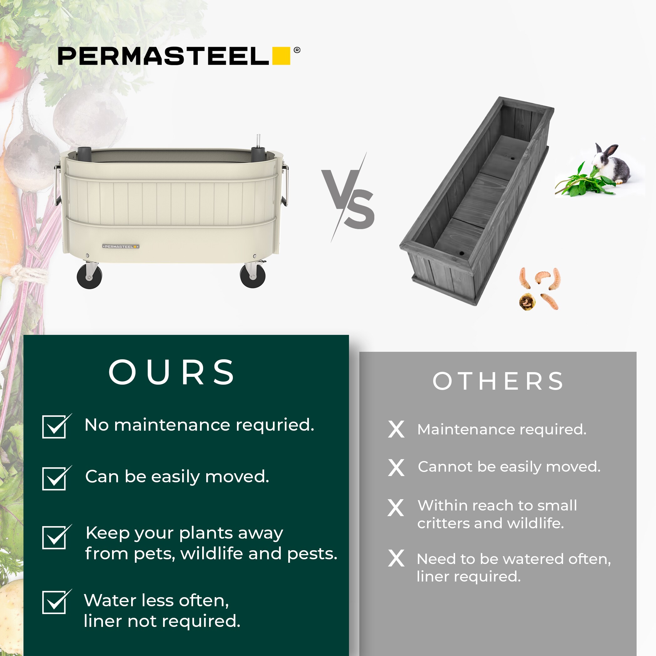 Permasteel PGB-50003-IV Raised-Garden-Beds - View #3