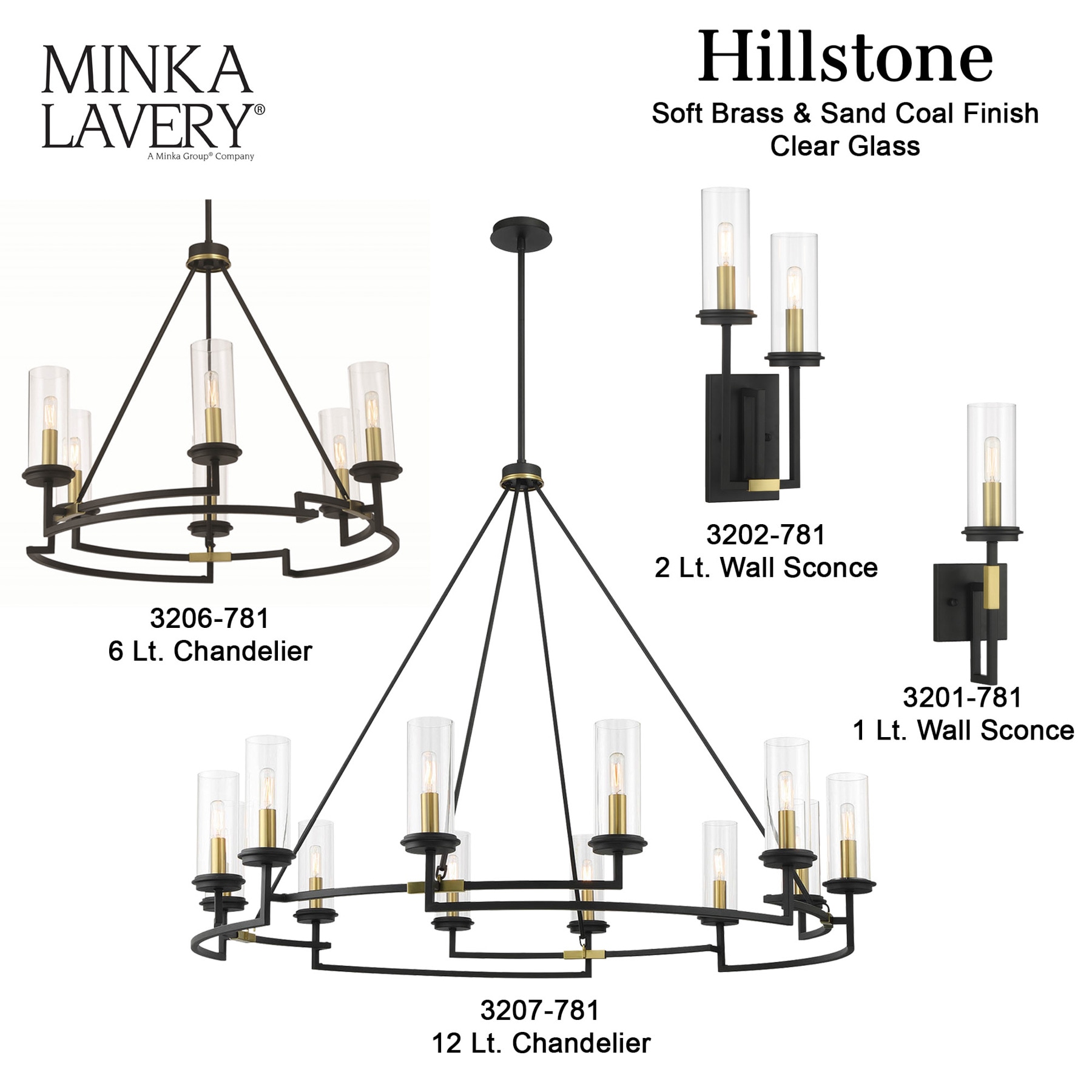 Minka Lavery Hillstone 8-Light Multiple Finishes Multiple Colors Modern ...