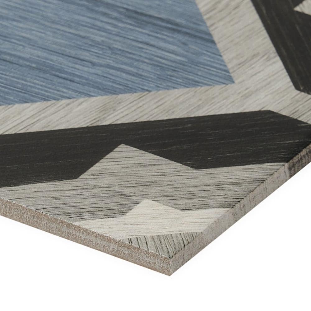 Ventura Starwood 8" x 8" Multicolor Matte Porcelain Tile