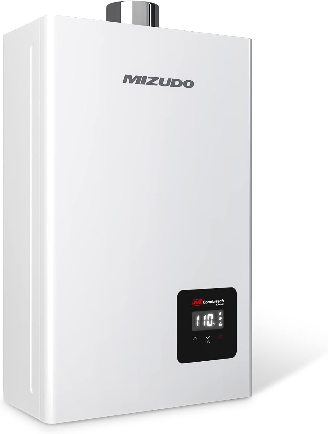Propane Gas Tankless Water Heater, Indoor 4.3-GPM, 100,000-BTU Instant Hot Water Heater | - Mizudo FDG-CS100W-LP