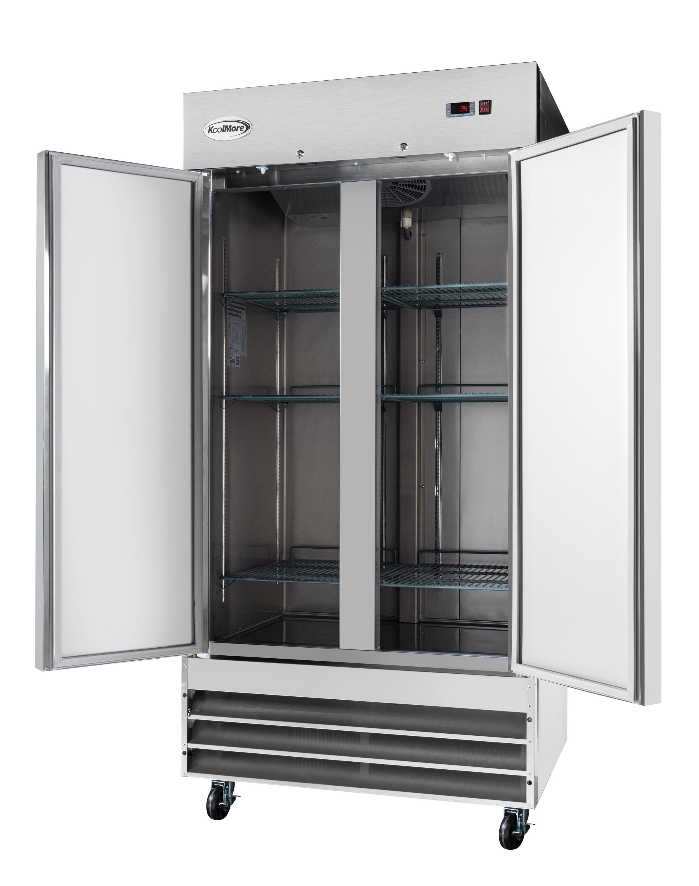 KoolMore RIR-2D-SS35C Commercial-Refrigerators - View #8