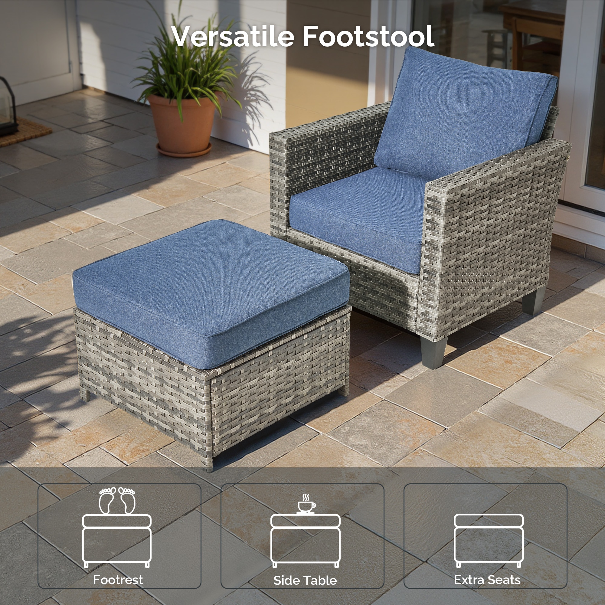 Caodoc L5-CFP03-GRS306 Patio-Sofas-Daybeds - View #4