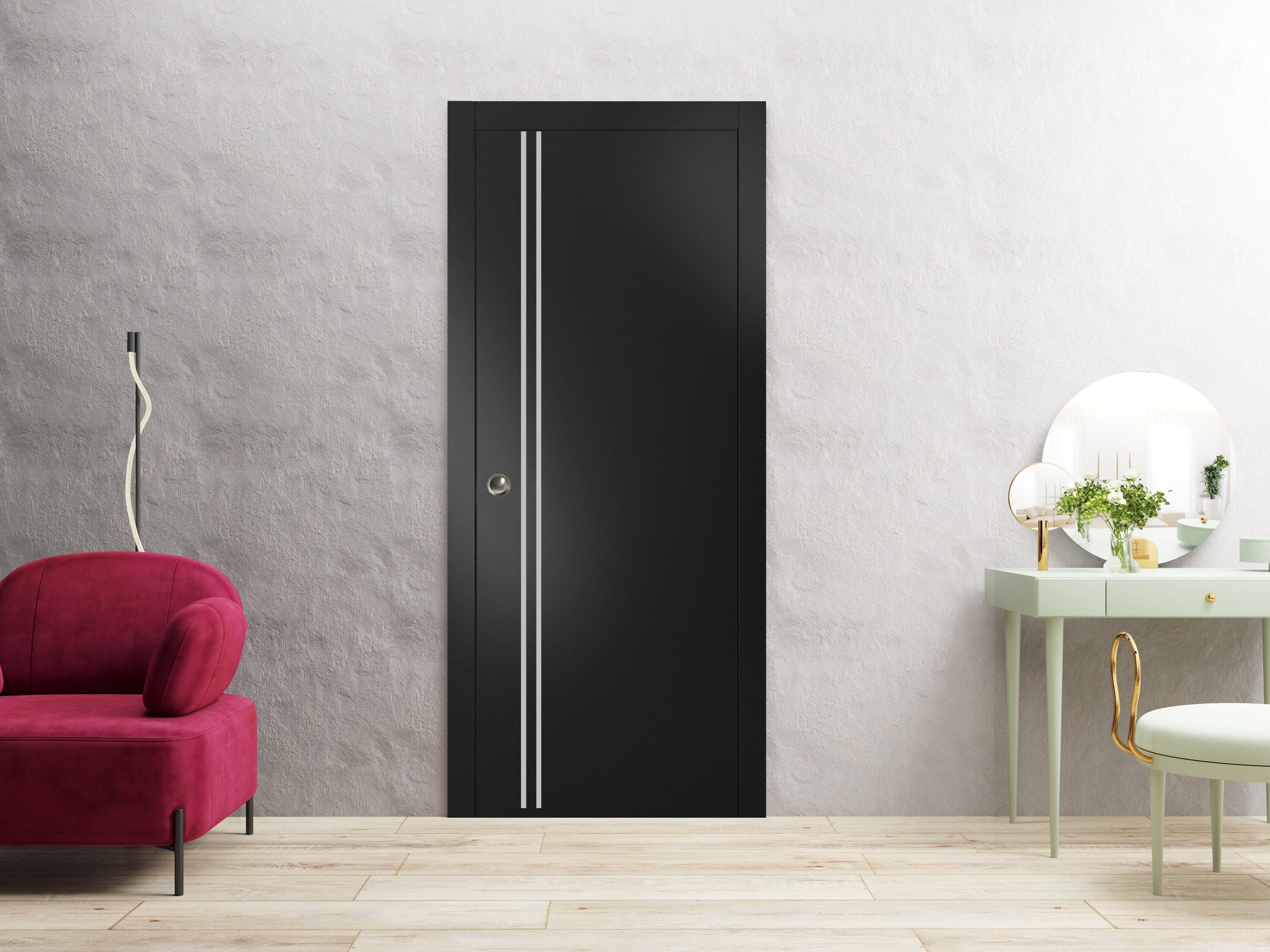 SARTODOORS PL0310SBLK4296 Slab-Doors - View #3