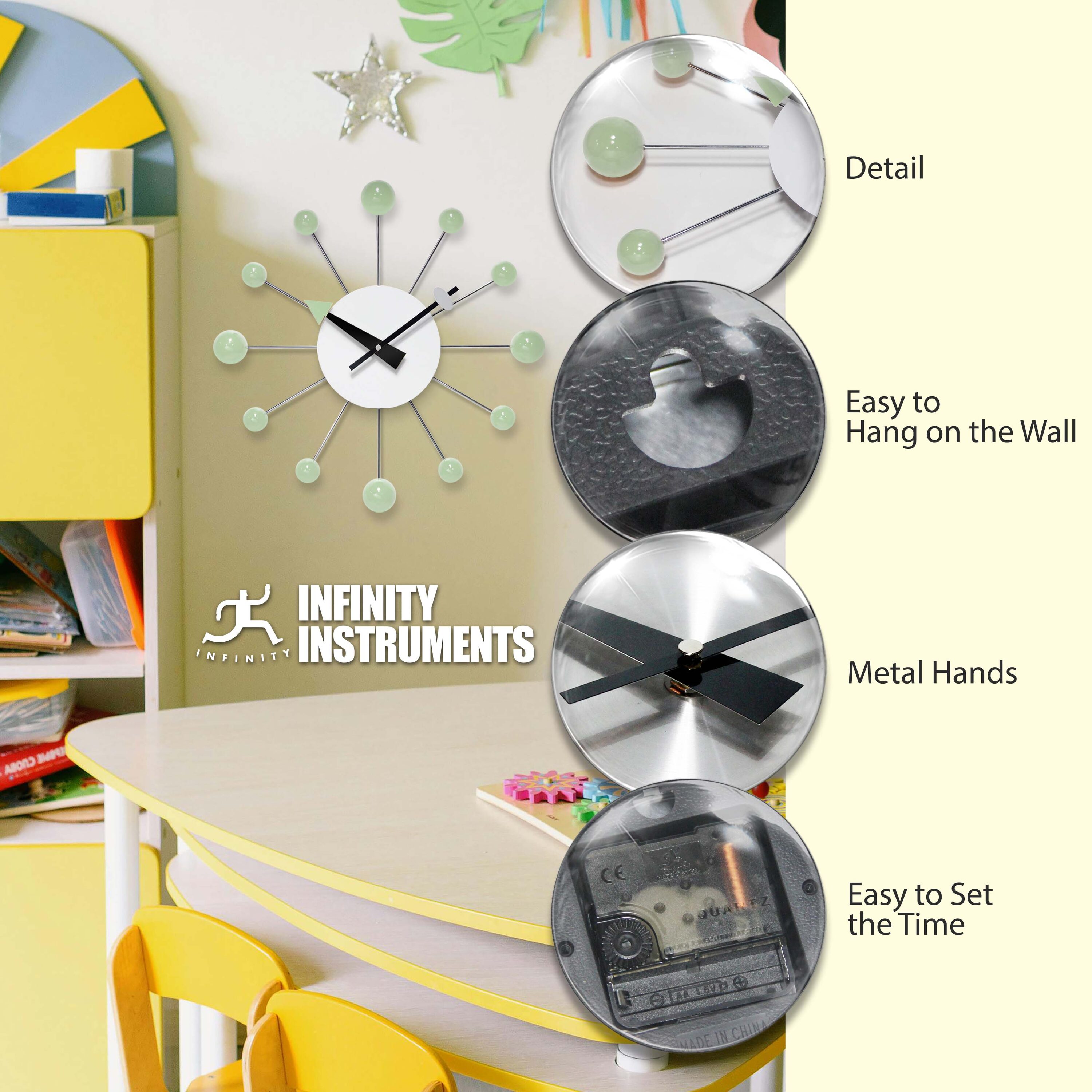 Infinity Instruments 15353MM Indoor-Outdoor-Clocks - View #3