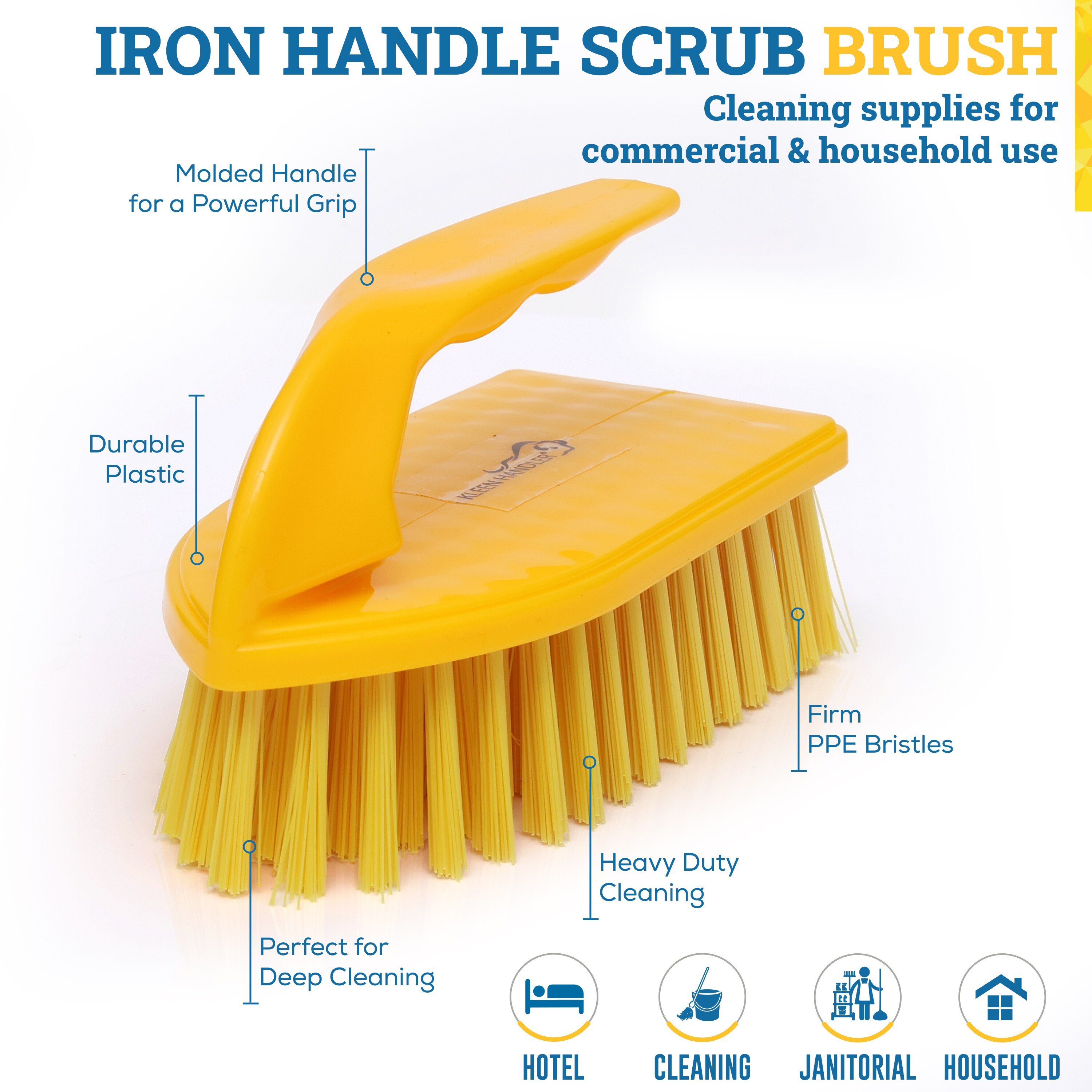 BISON LIFE BLLW-IRBH-PP-Y-4 Kitchen-Brushes - View #4