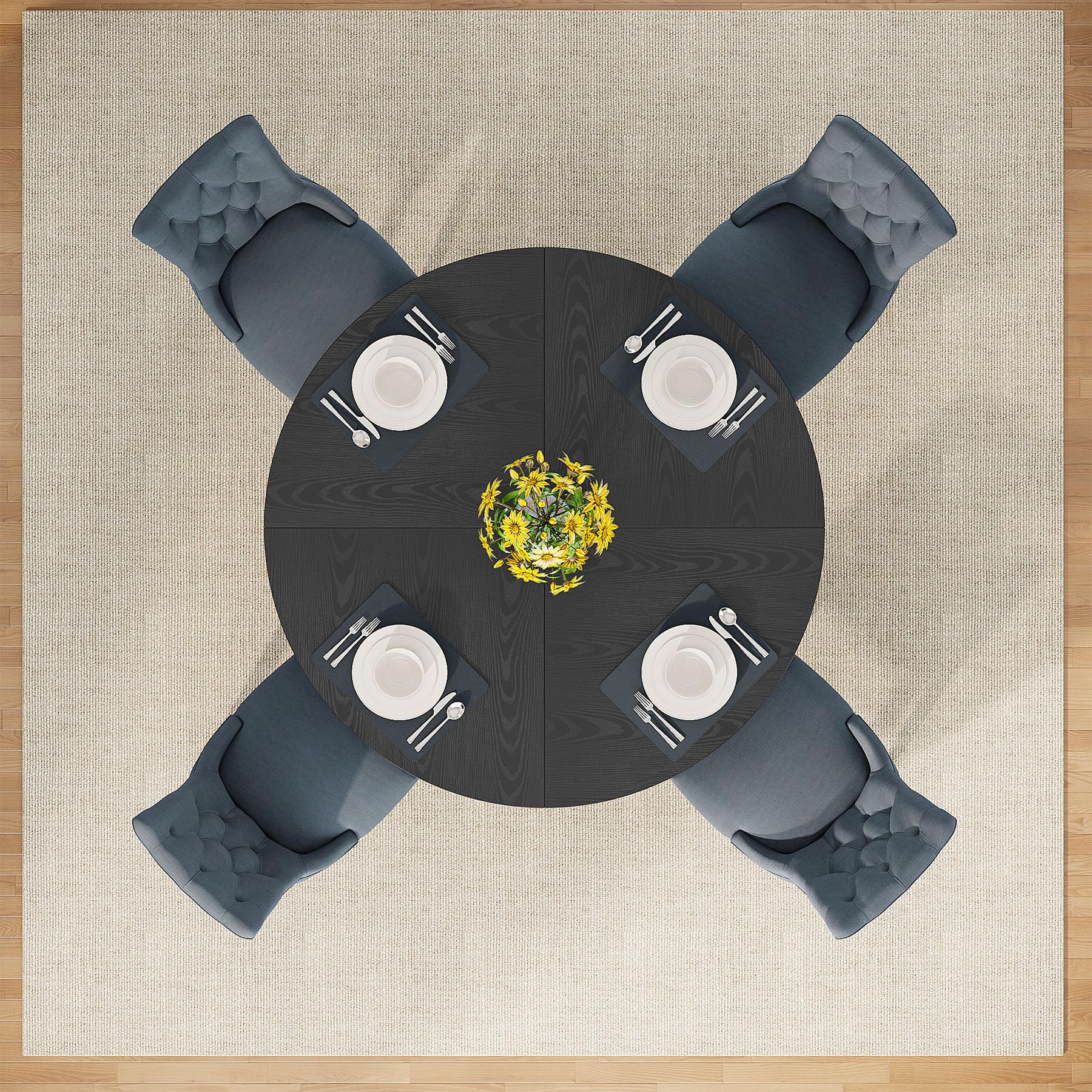 Tribesigns LWFD-XK00741 Dining-Tables - View #9
