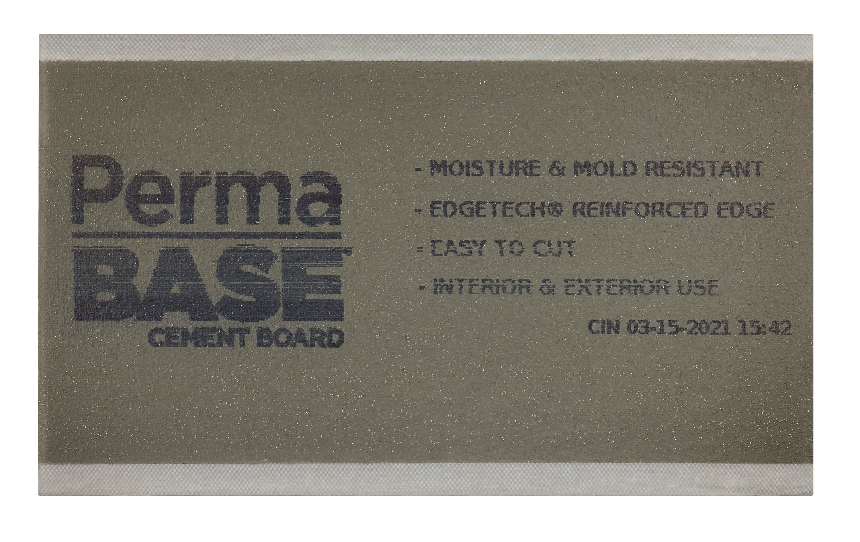 PermaBASE 3-ft x 5-ft x 5/8-in Water resistant Cement Backer Board #50000066