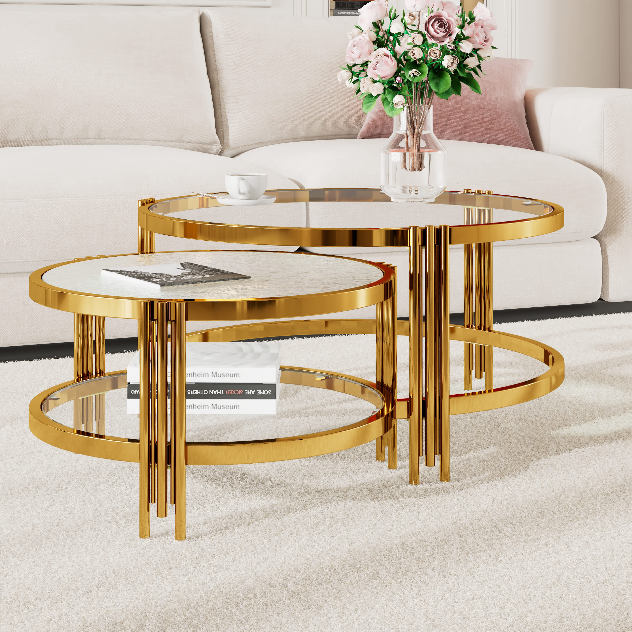 Vynxaria LESX3691DJZZKZ019 Coffee-Tables - View #2