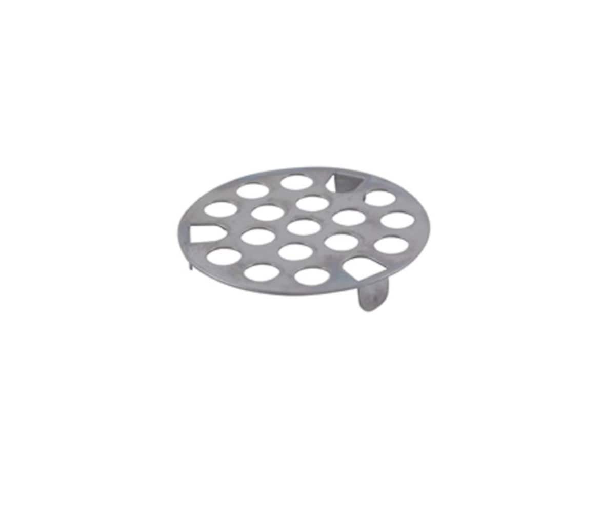  748301 1-5/8-in Tub Strainer, Chrome Plated, Snap-In, Pack of 10