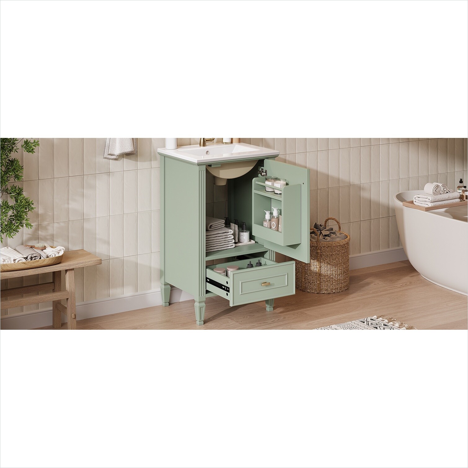 SunJet EX917JYRXZ55 Bath-Vanity-Combo - View #2