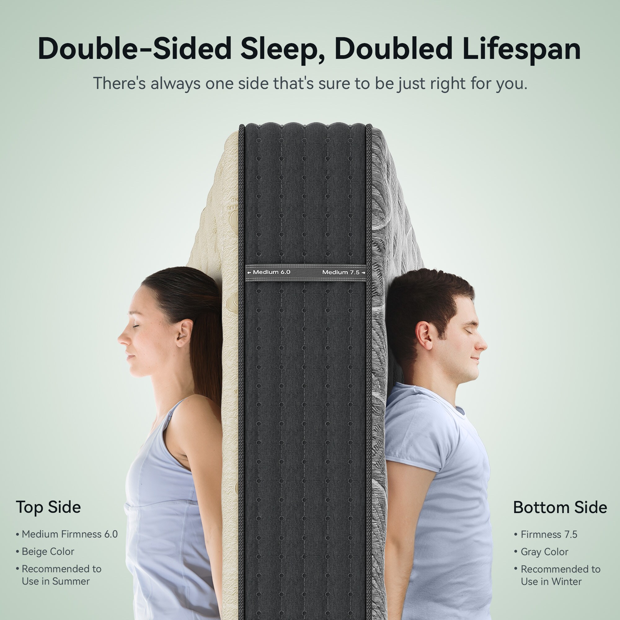 Ifluous LSMH50-14Q Mattresses-Boxsprings - View #8