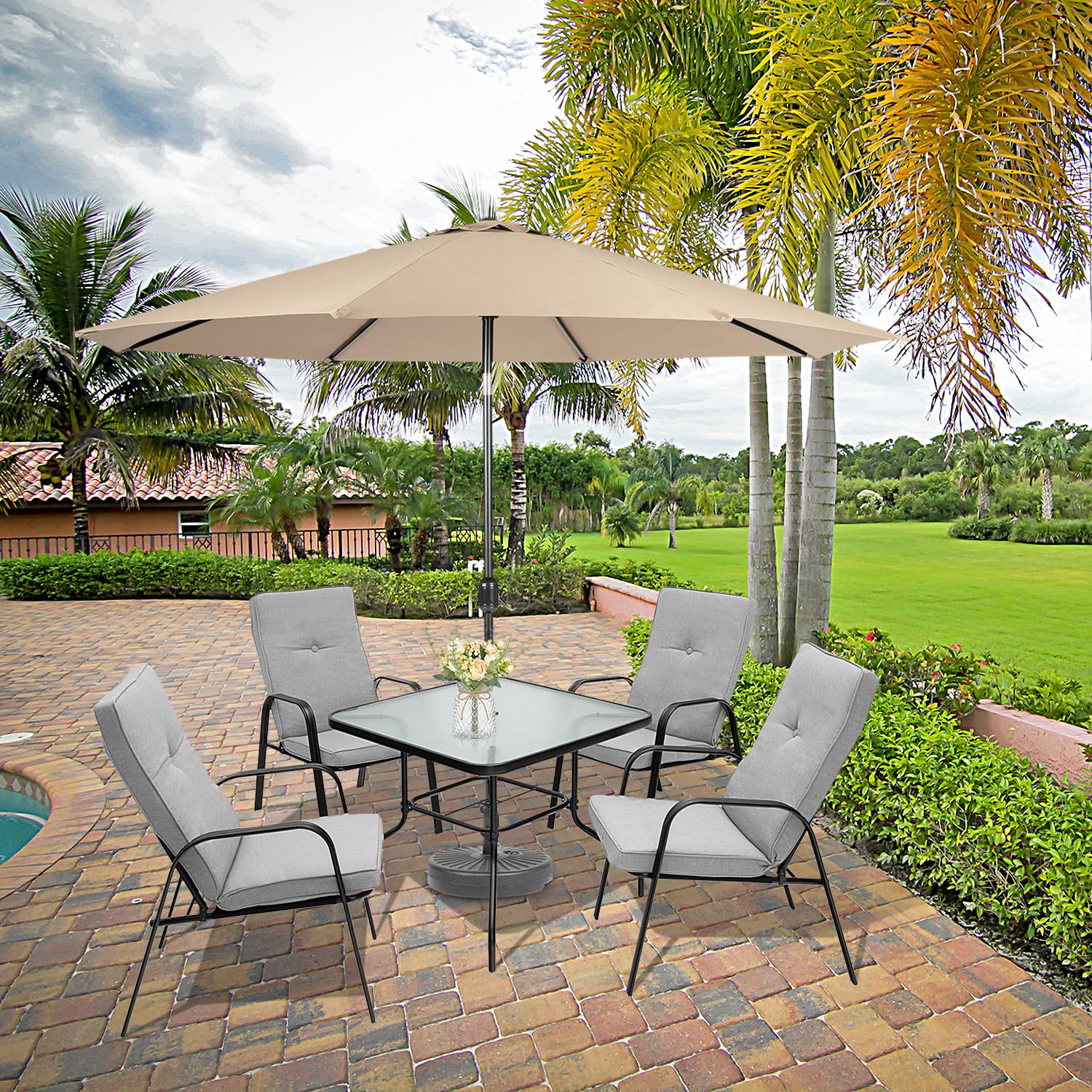 WELLFOR TDG10405-13 Patio-Chairs - View #8