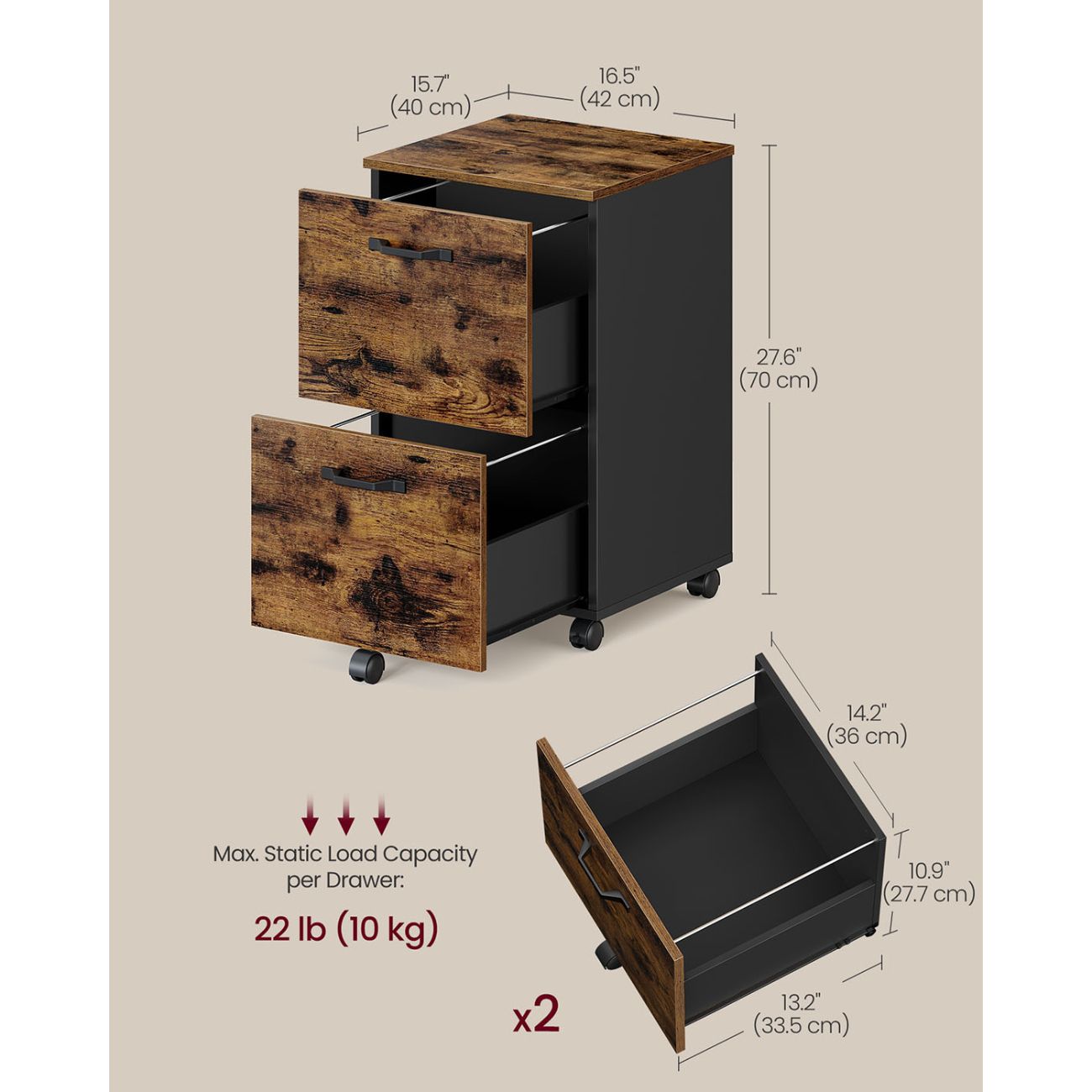 Slickblue D-SM-10B040CFOU Filing-Cabinets - View #3