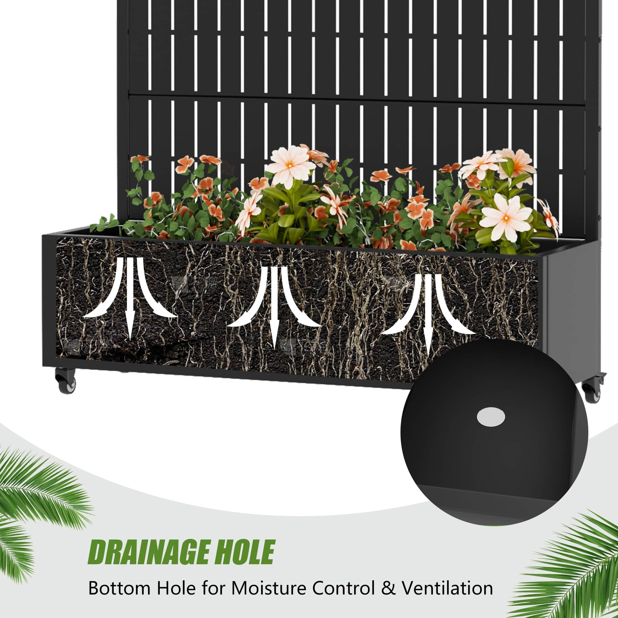 Misty Moon LW0406-SYJZZX-A22 Planter-Window-Box - View #5