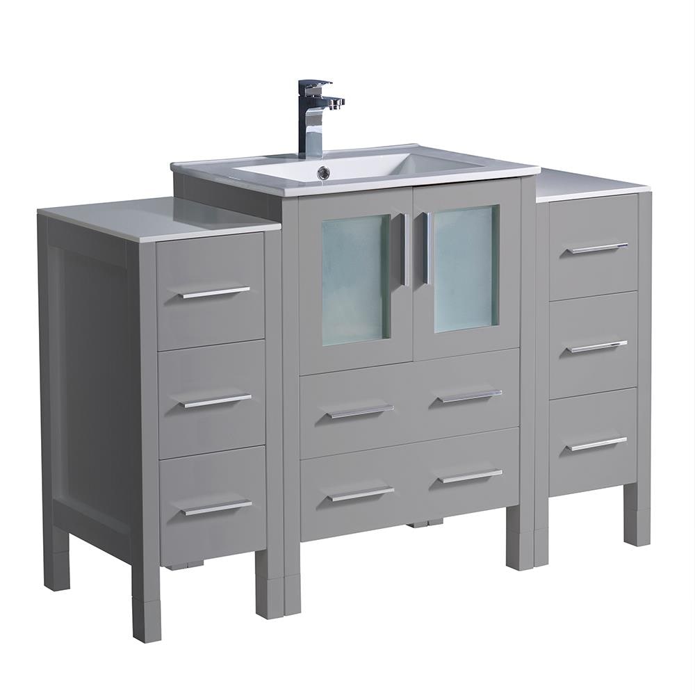 Fresca FCB62-122412GR-I Bath-Vanity-Combo - View #2