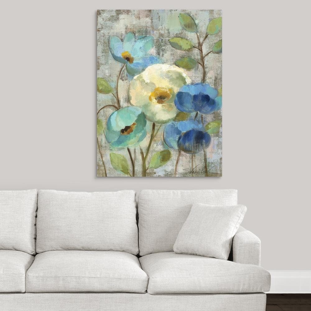 GreatBigCanvas Pastel Bloom I by Silvia Vassil 40-in H x 30-in W ...