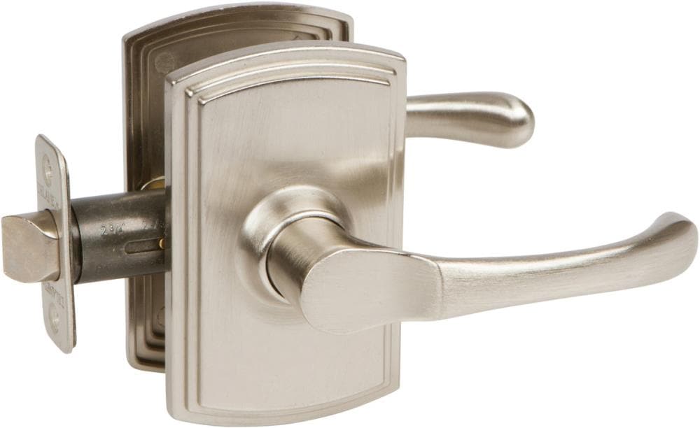 Delaney Hardware 364201 Artino Satin Nickel Interior/Exterior Hall/Closet Passage Door Handle