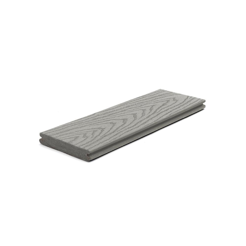 Trex PGS90000 Select 12-in Pebble Grey Deck Board Sample