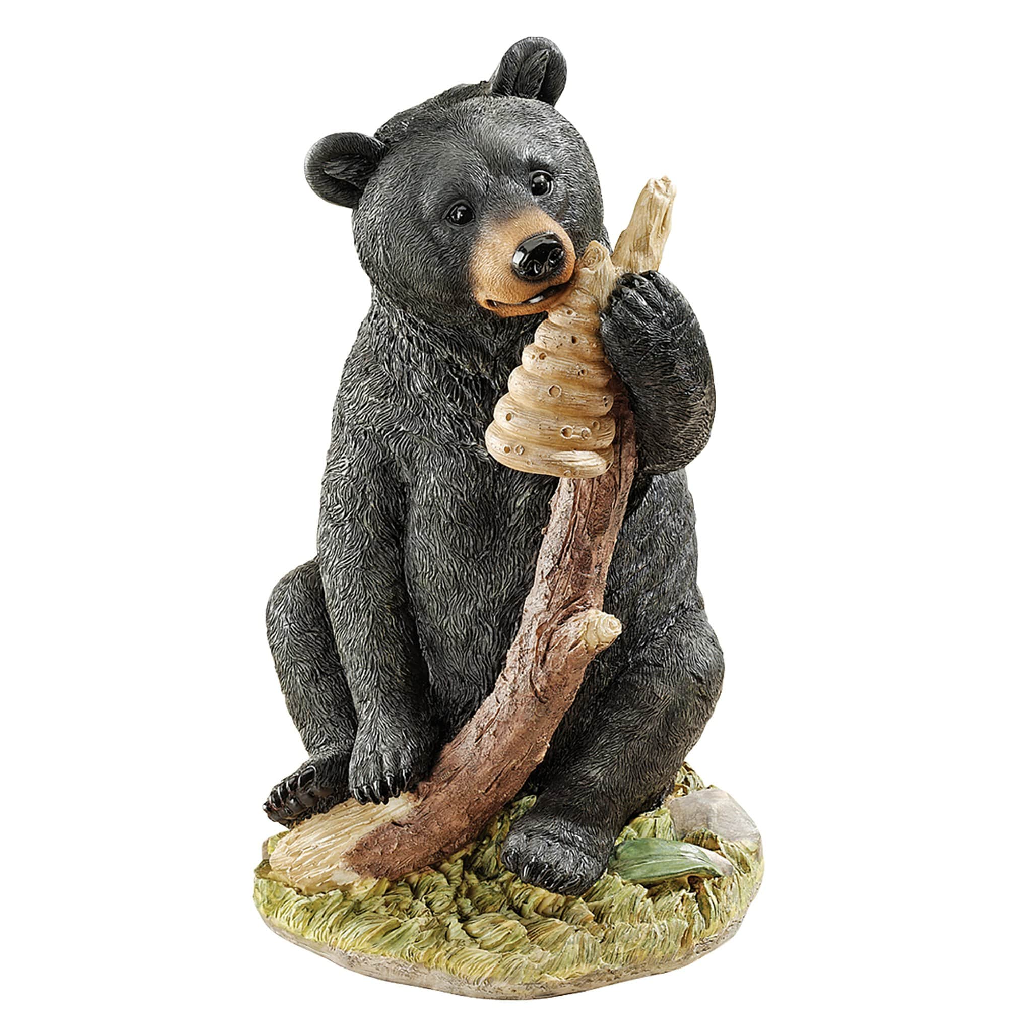 Design Toscano QL56987 14-Inches H x 8.5-Inches W Multiple colors/finishes Bear Garden Statue