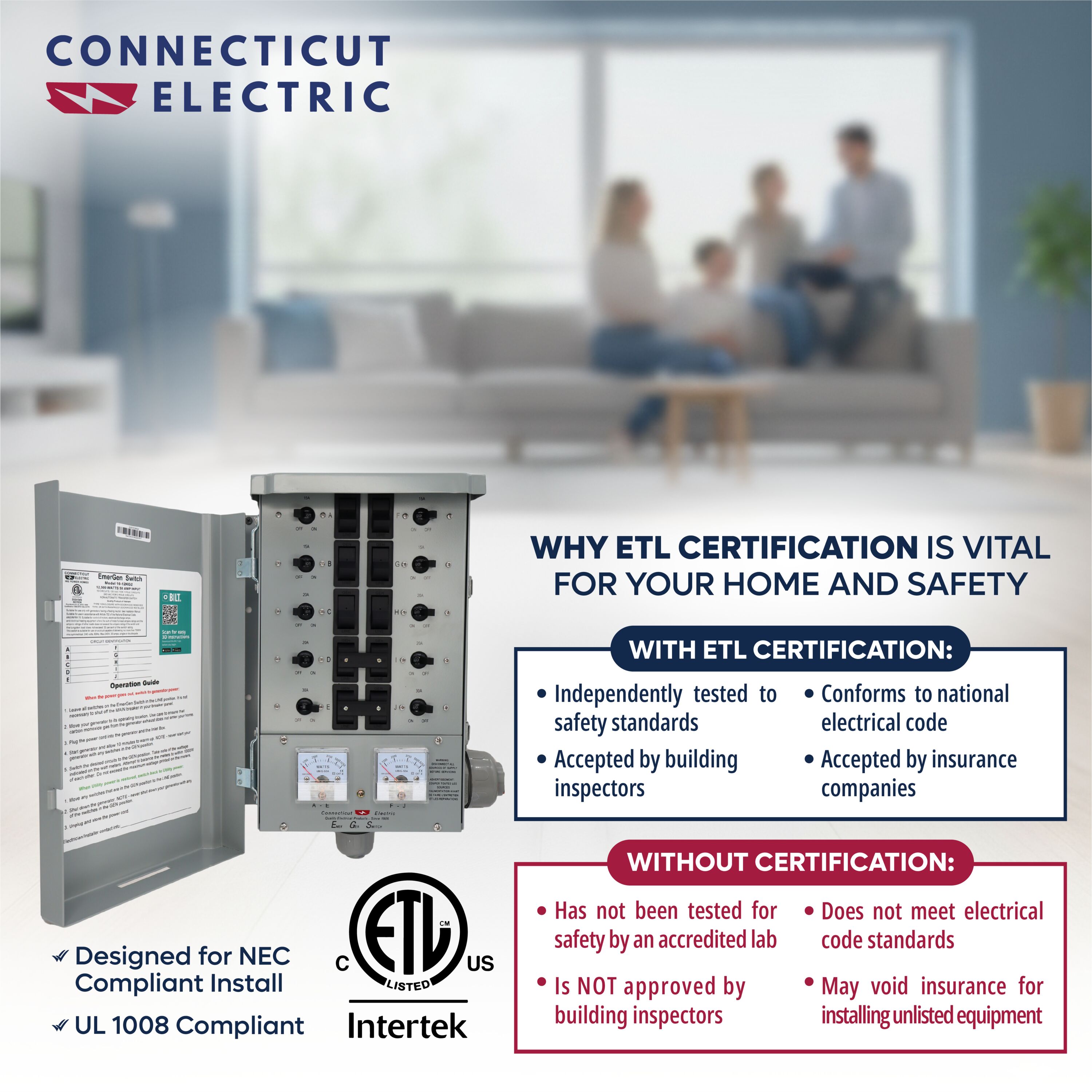 Connecticut Electric EGS1012KG2 Transfer-Switch-Kit - View #3