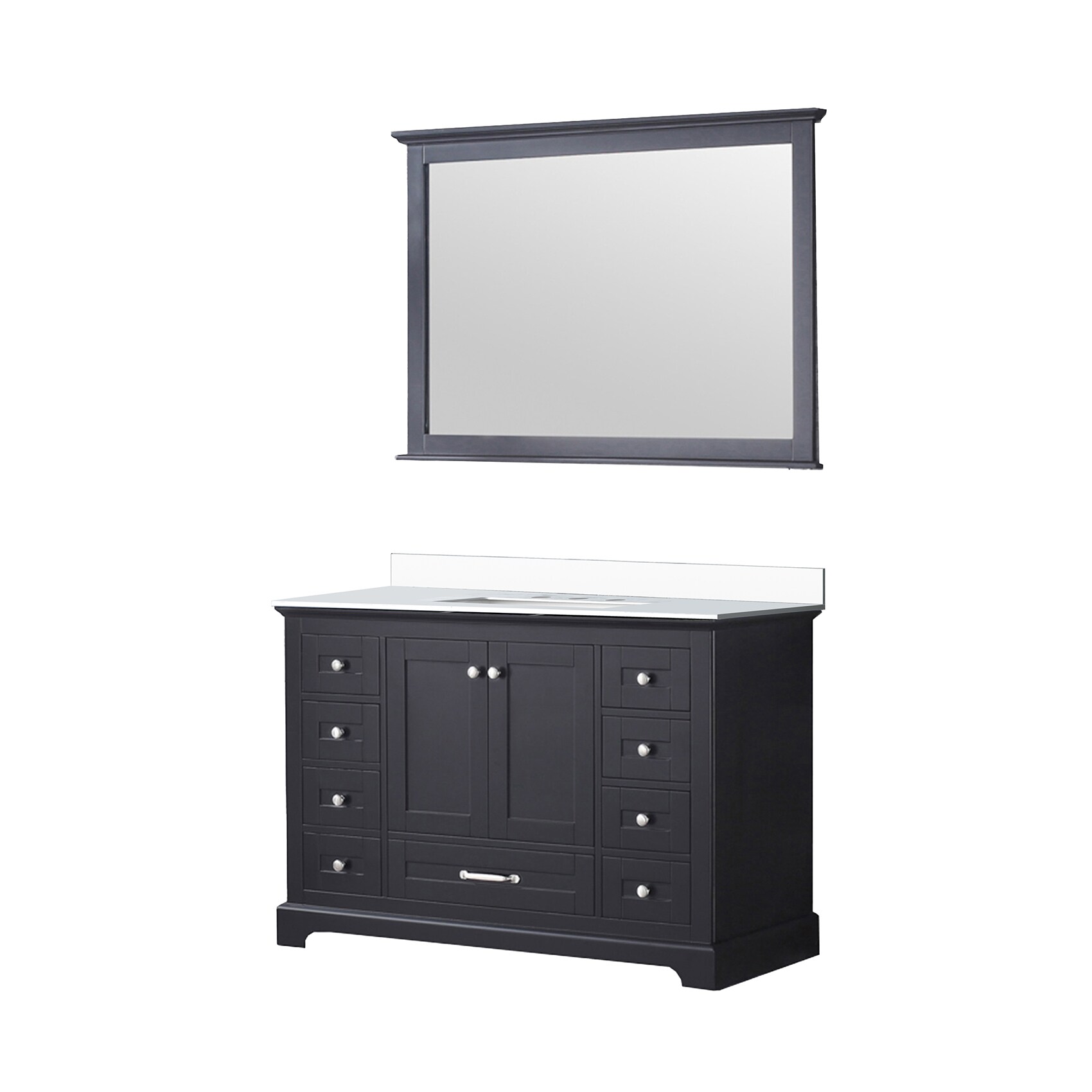 Lexora LD342248SGWQM46 Bath-Vanity-Combo - View #6