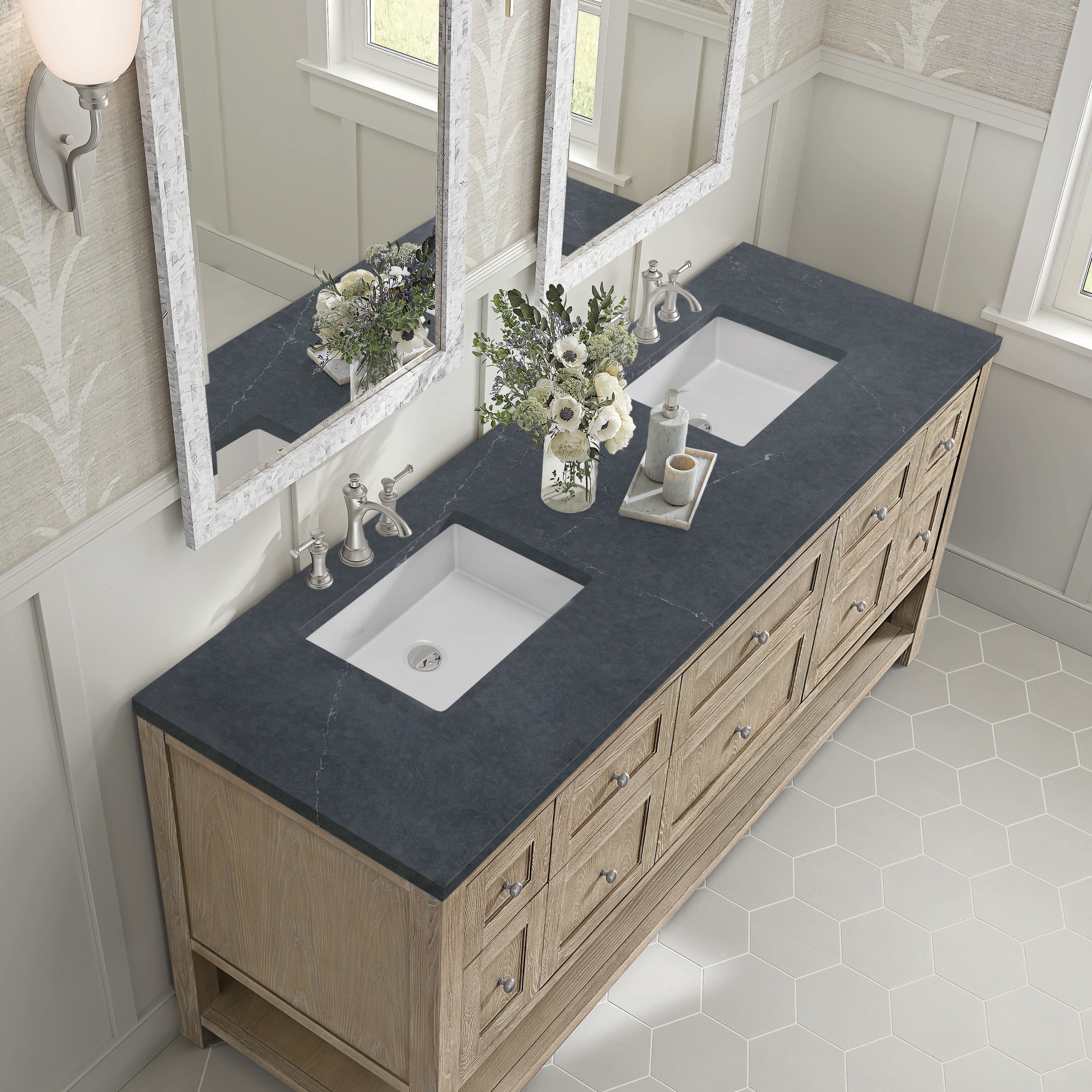 James Martin Vanities 330-V72-WWO-3CSP Bath-Vanity-Combo - View #5