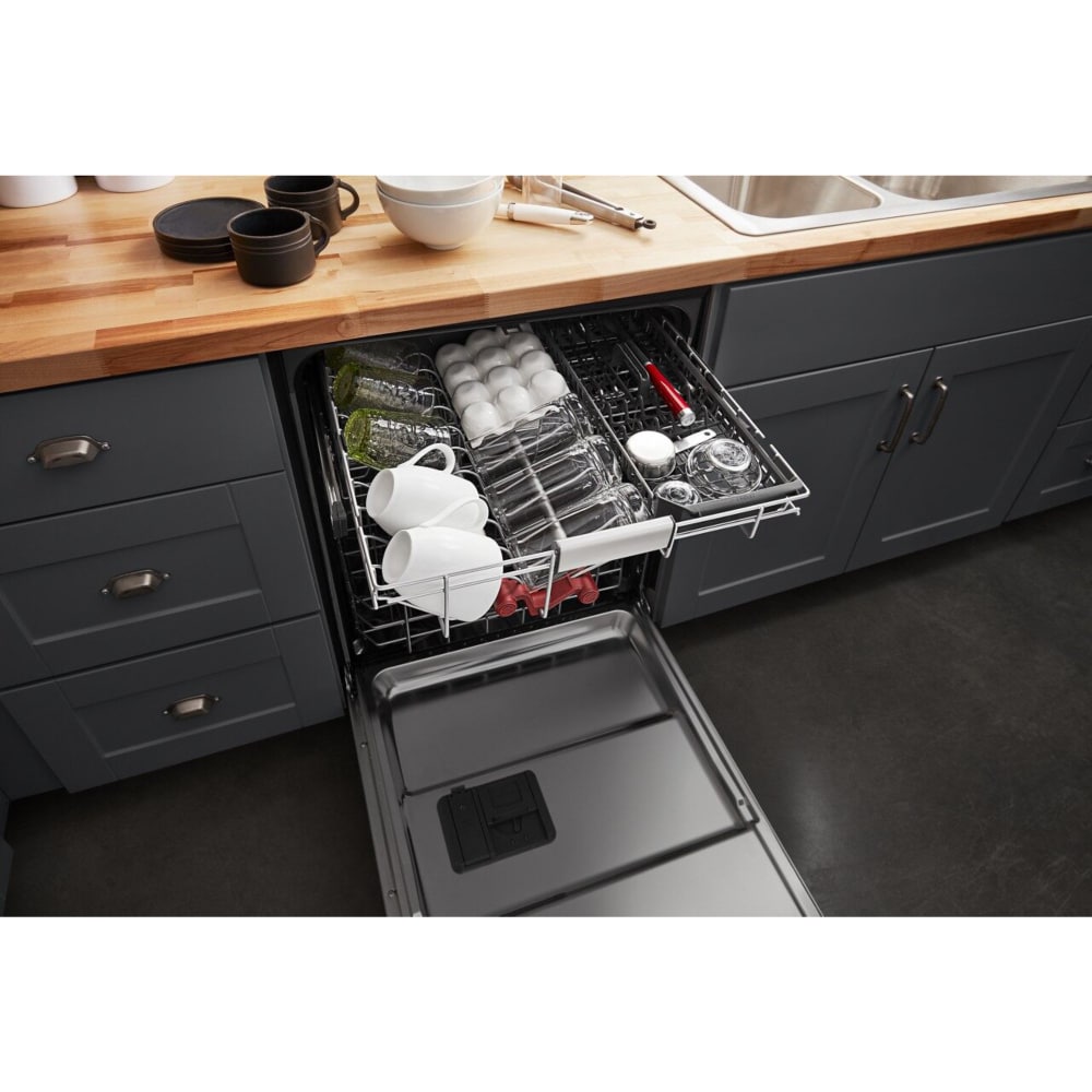 KitchenAid 44 DBA Dishwasher in PrintShield Finish with Freeflex Third Rack - Stainless Steel