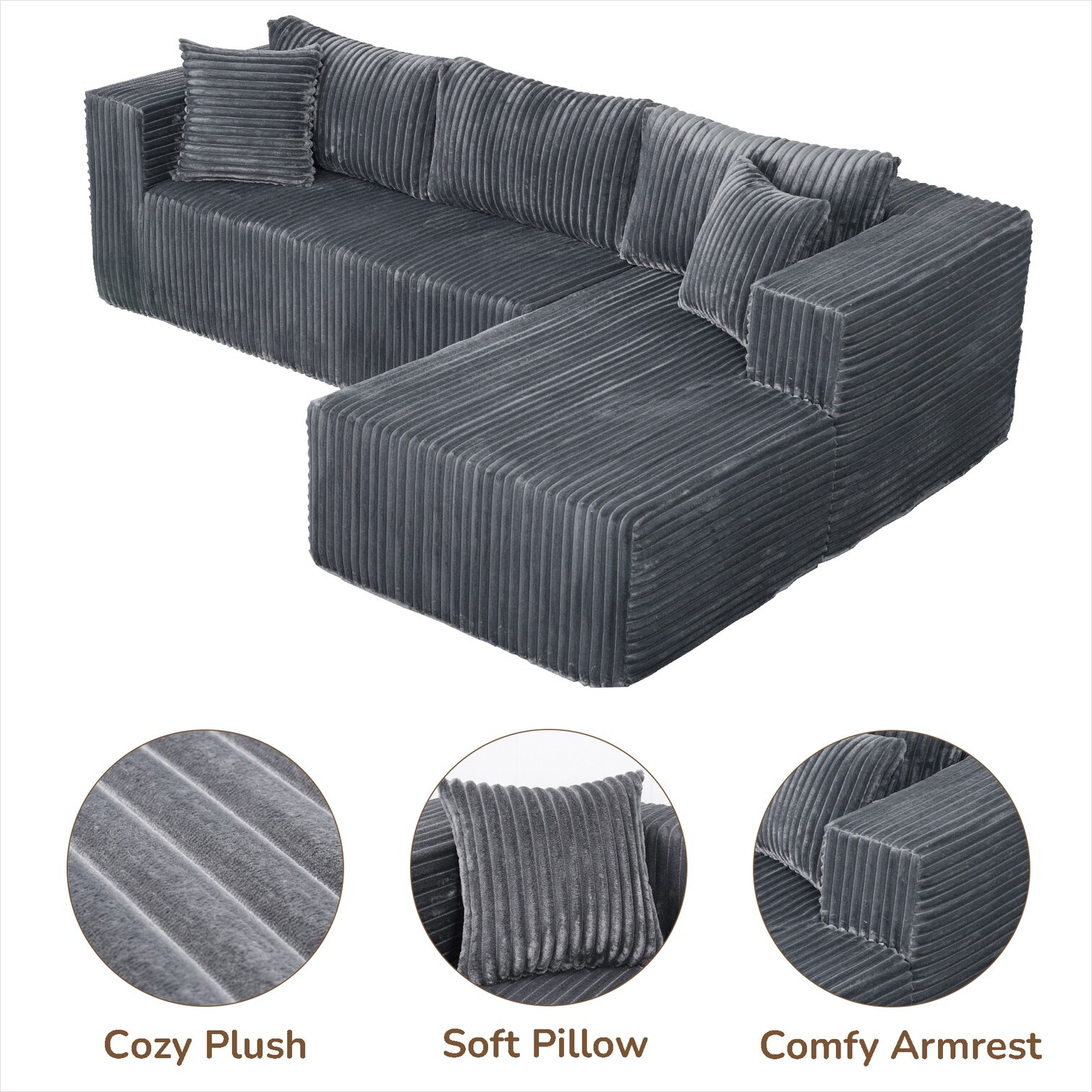 SunJet 990O3HP4WROQ Sofas-Loveseats - View #7