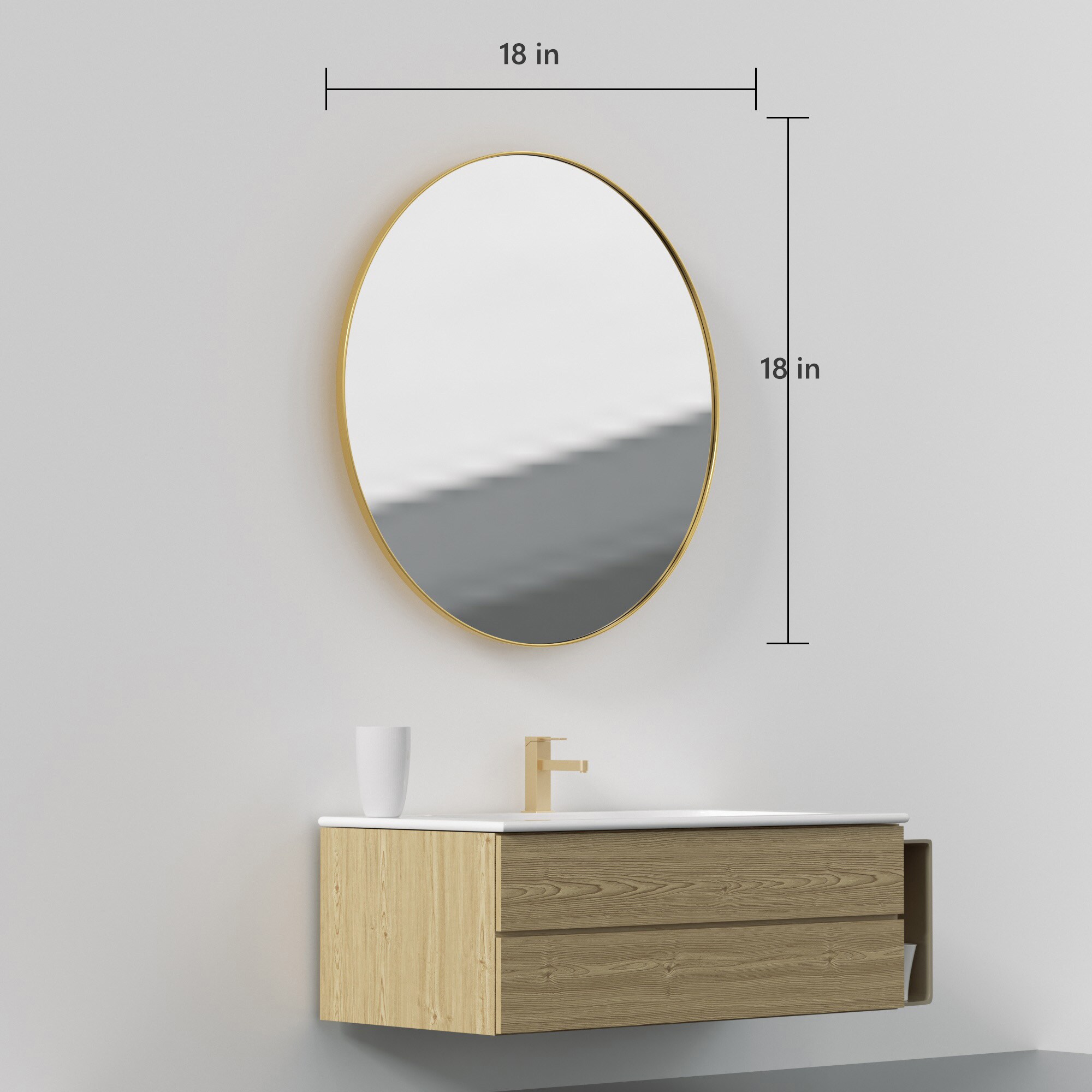 Clavie LS-18181-CGD Decor-Mirrors - View #9