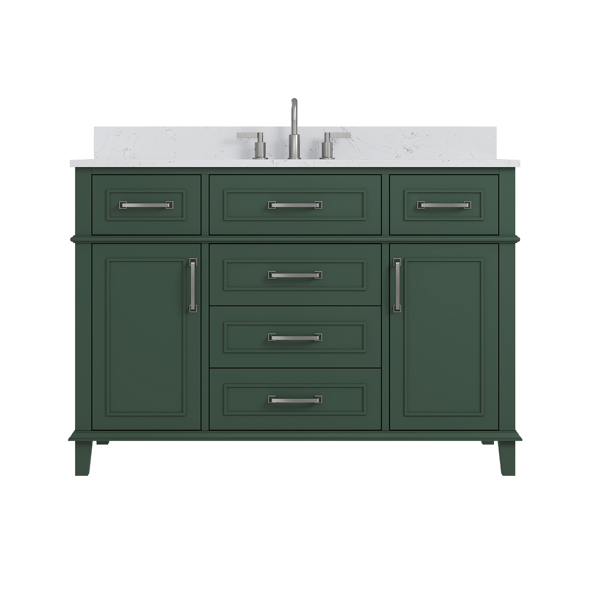 DELUXE LIVING V24026-48SG Bath-Vanity-Combo - View #2
