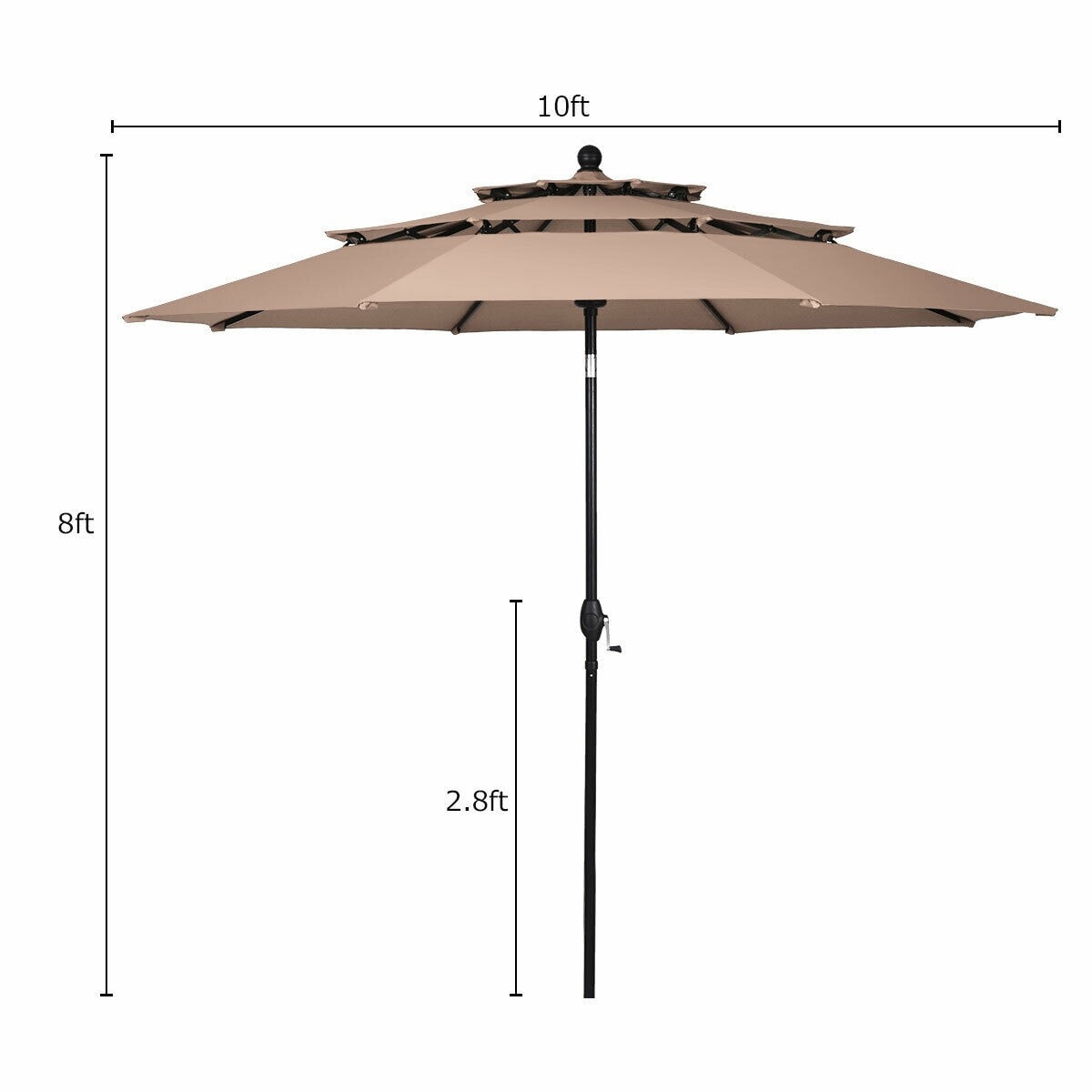 Clihome CWCH-OP3928BE Umbrellas-2 - View #4