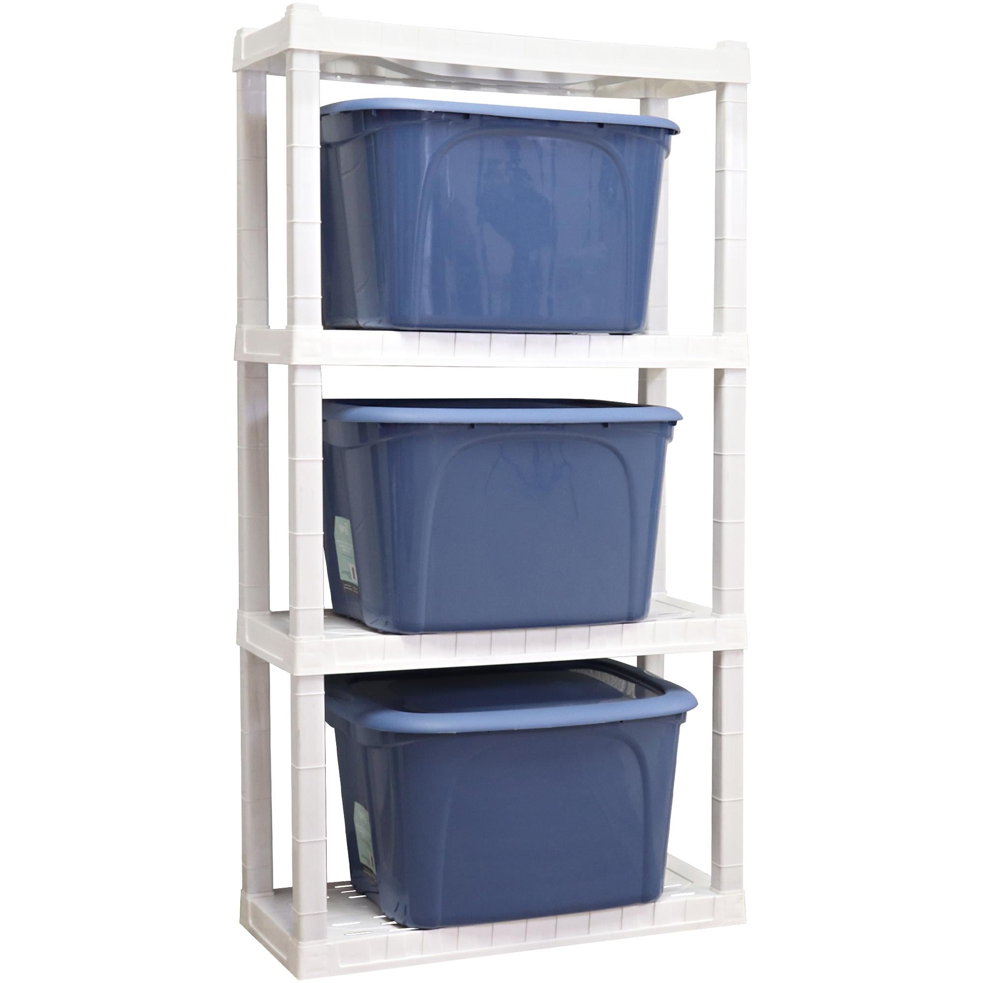 Oskar OK4S3014W Free-Standing-Shelving - View #2