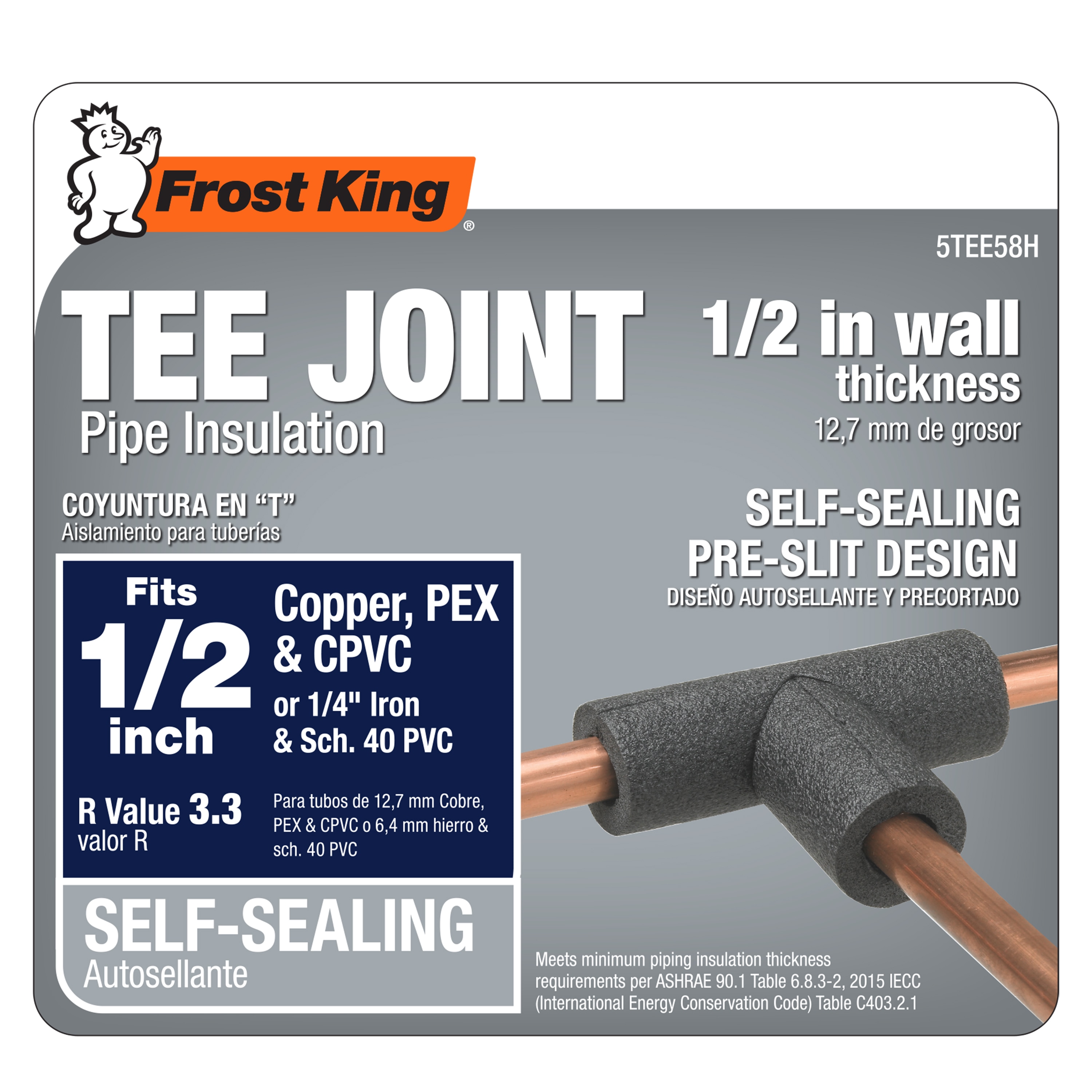 Frost King 5TEE58H Tubular-Pipe-Wrap - View #2