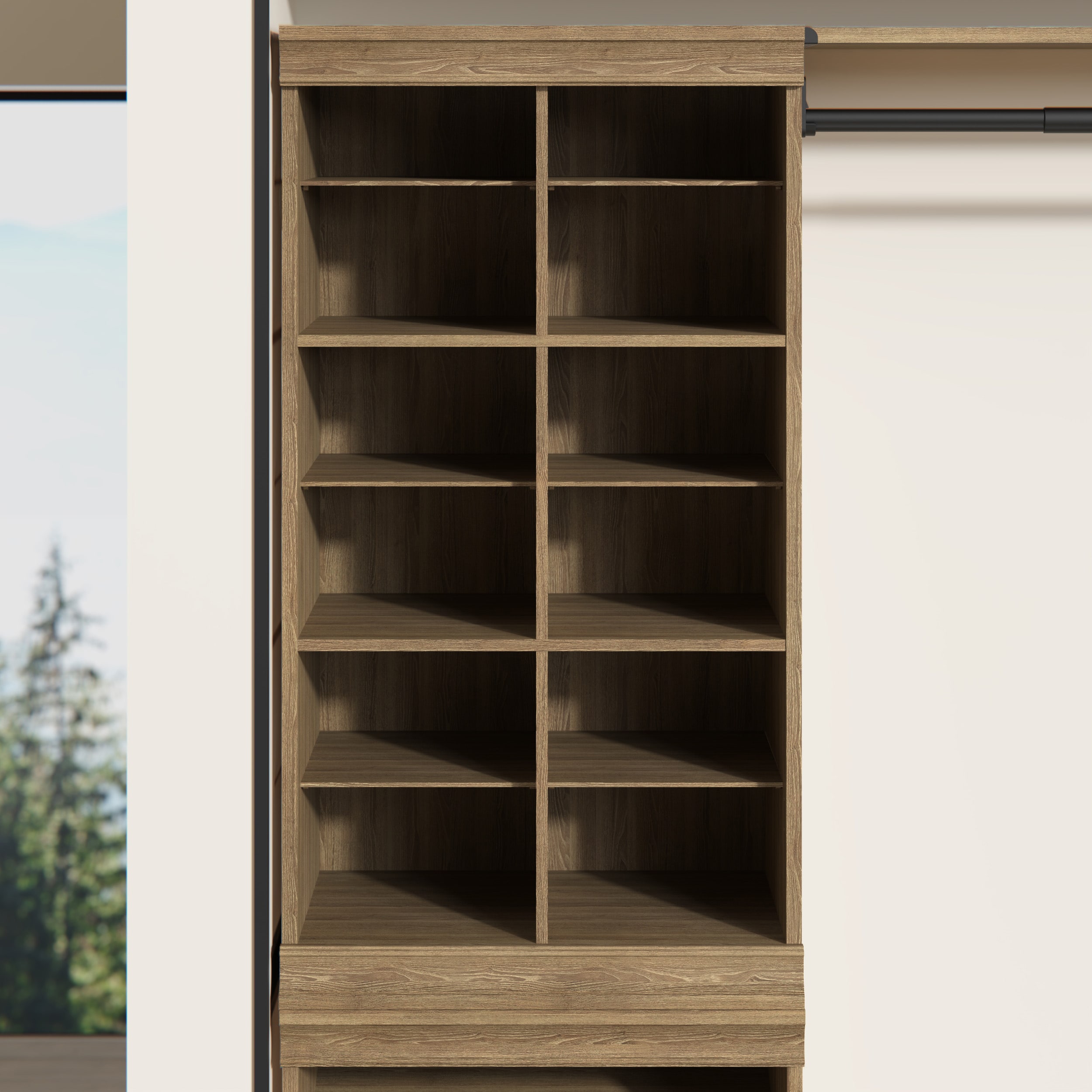 ClosetMaid 10000-05182 Wood-Closet-Tower - View #4
