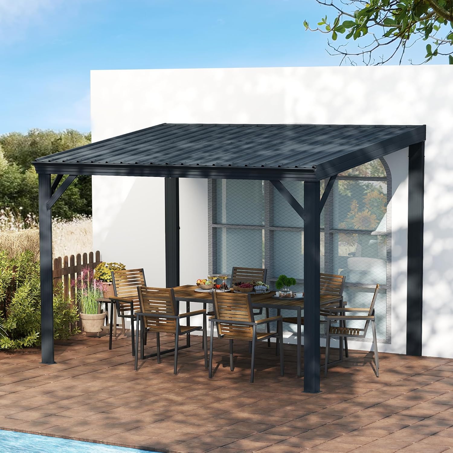 Dimakai DI-CR-S0193 Wood-Resin-Gazebos - View #2