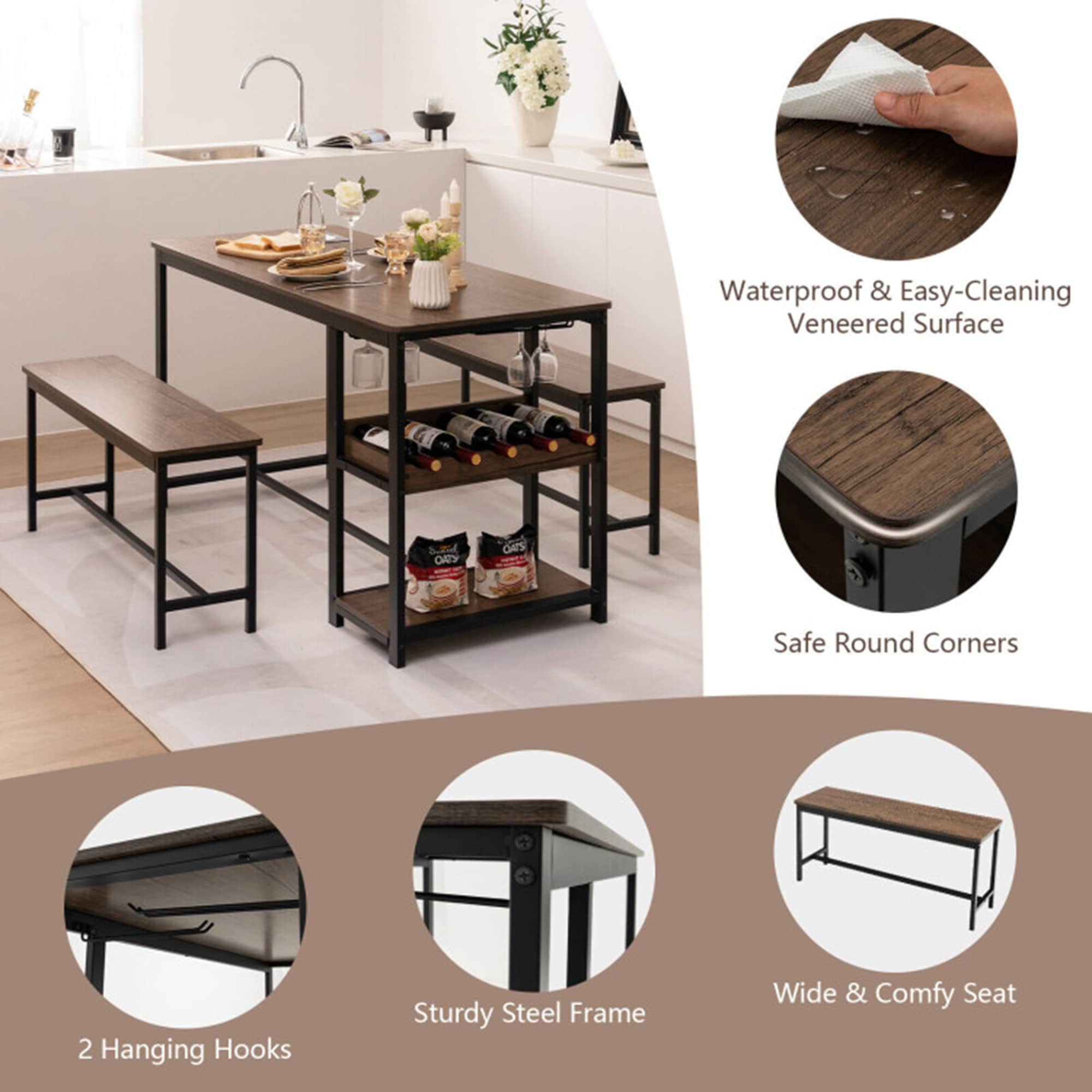 Clihome WM-MF192387AAB Dining-Sets - View #7
