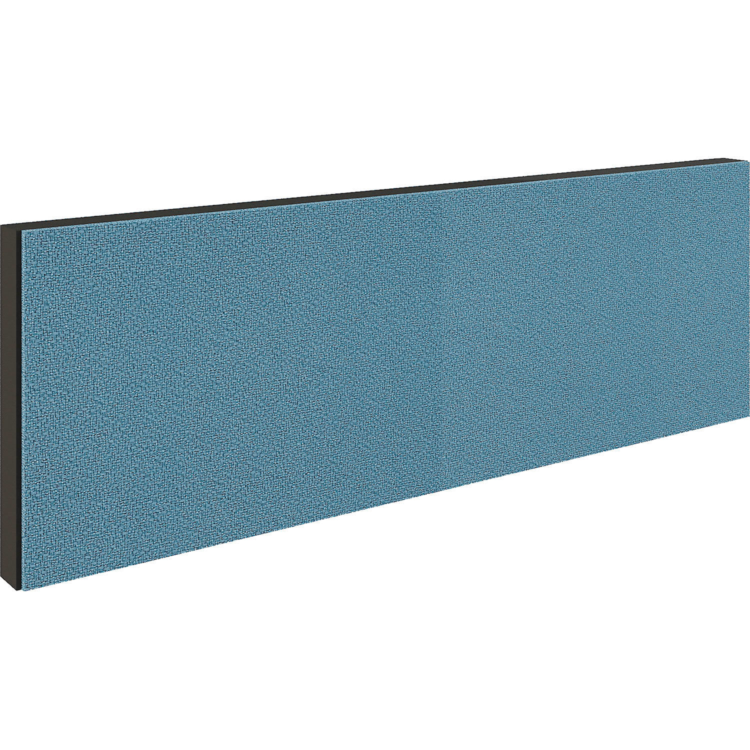 Global Industrial 695911SBL Modular Partition Stacking Panel with Fabric 48-inW x 16-inH Blue