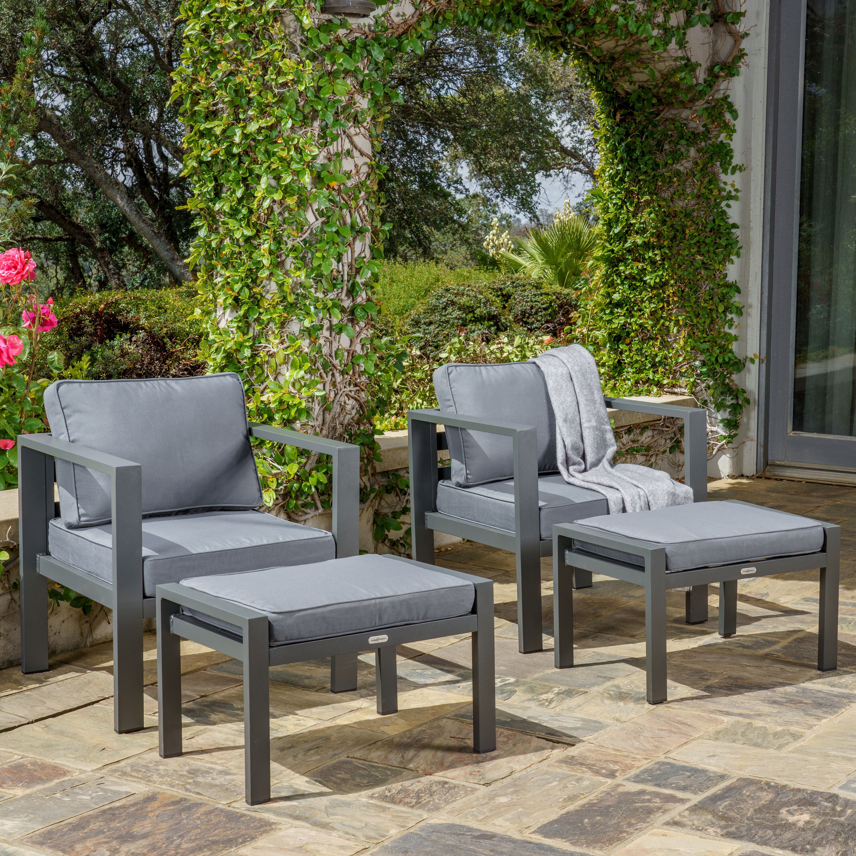 Tortuga Outdoor SKY-BIS-CH Patio-Conversation-Sets - View #8