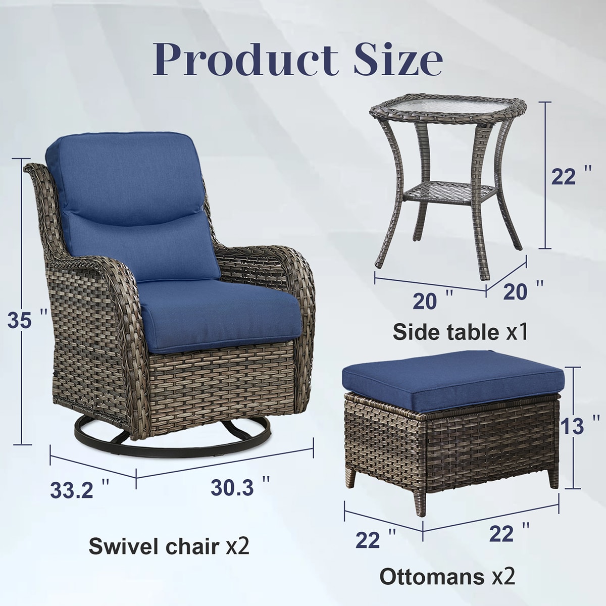 Rilyson FS036XL016-1 Patio-Chairs - View #8